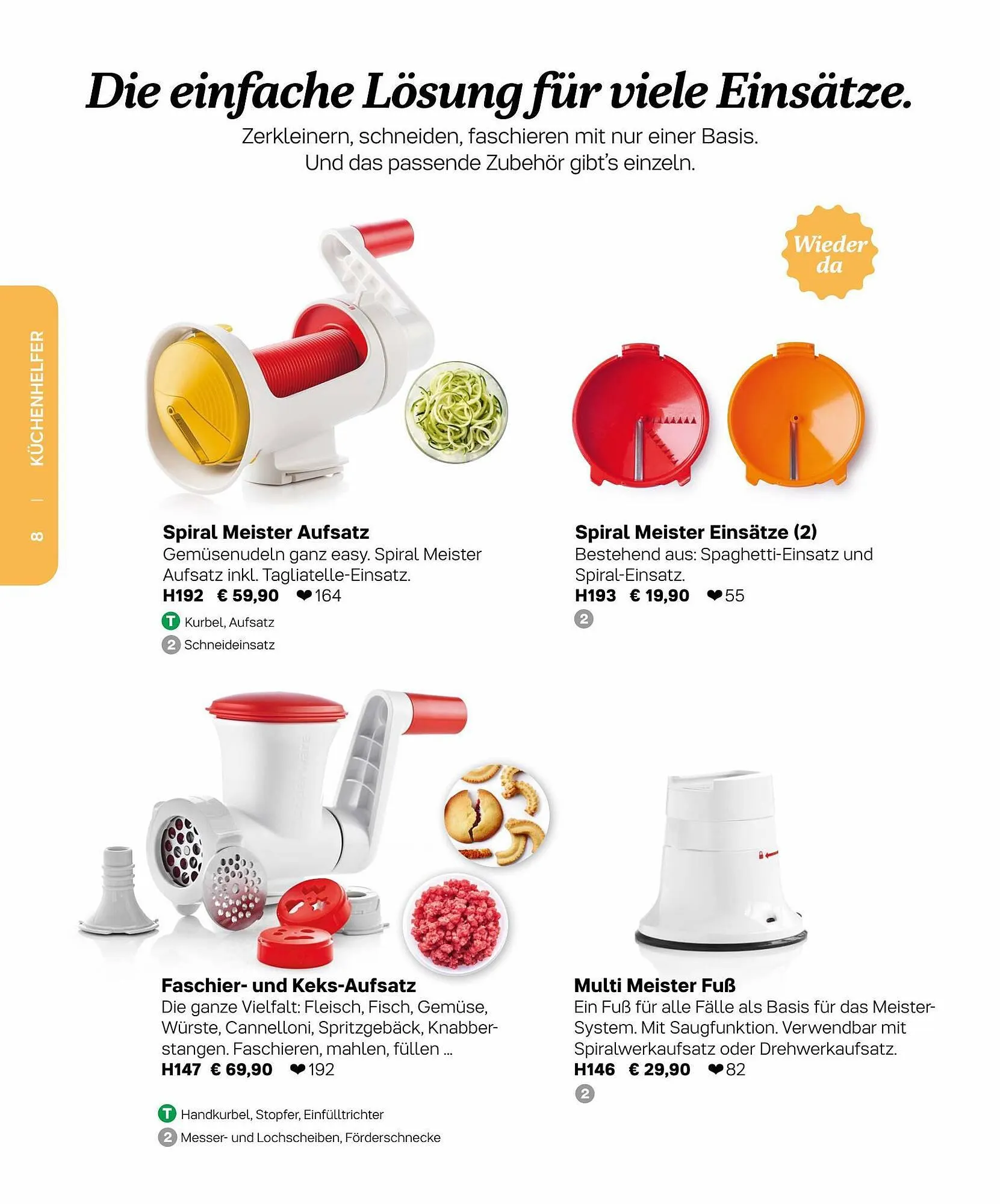 Tupperware Flugblatt von 6. März bis 31. August 2023 - Flugblätt seite 8