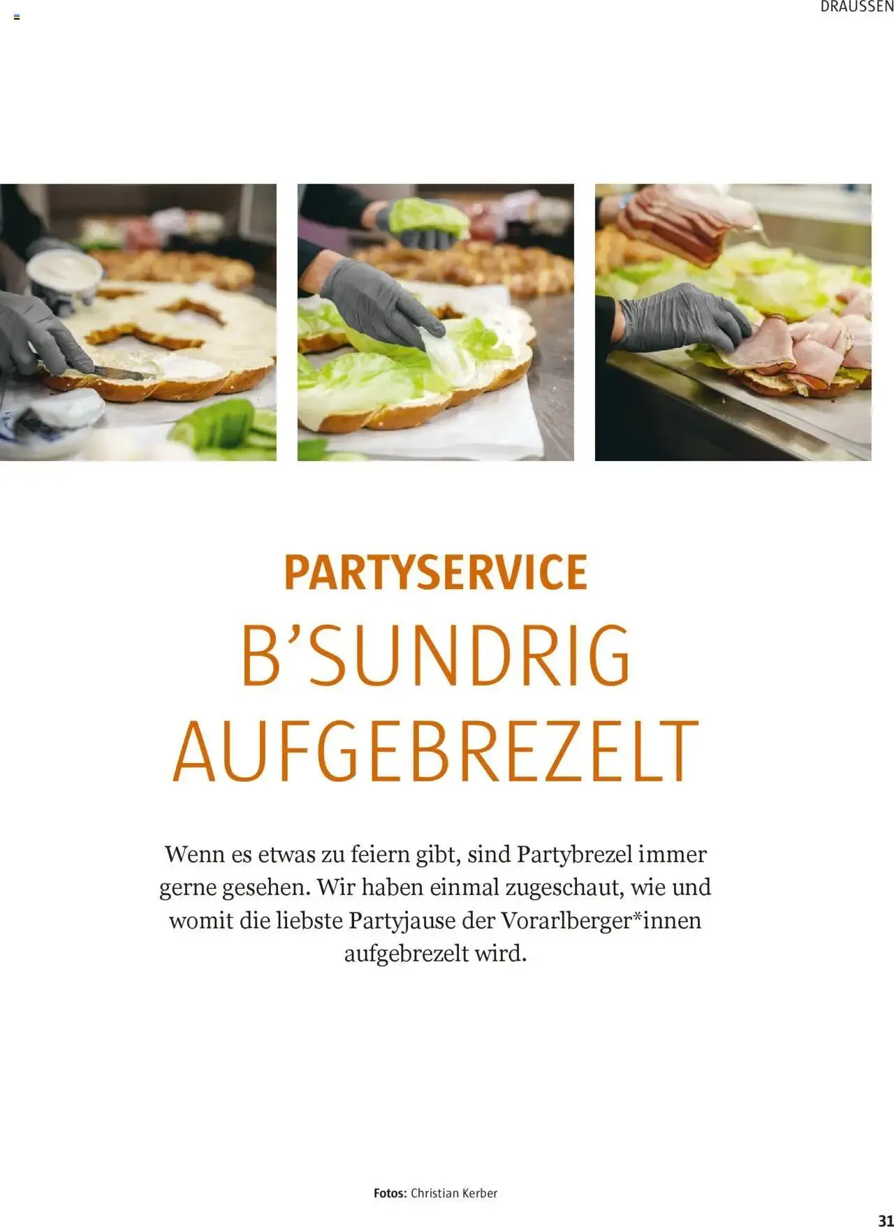 Sutterlüty B’sundrig Magazine von 3. Juli bis 31. Dezember 2024 - Flugblätt seite 31