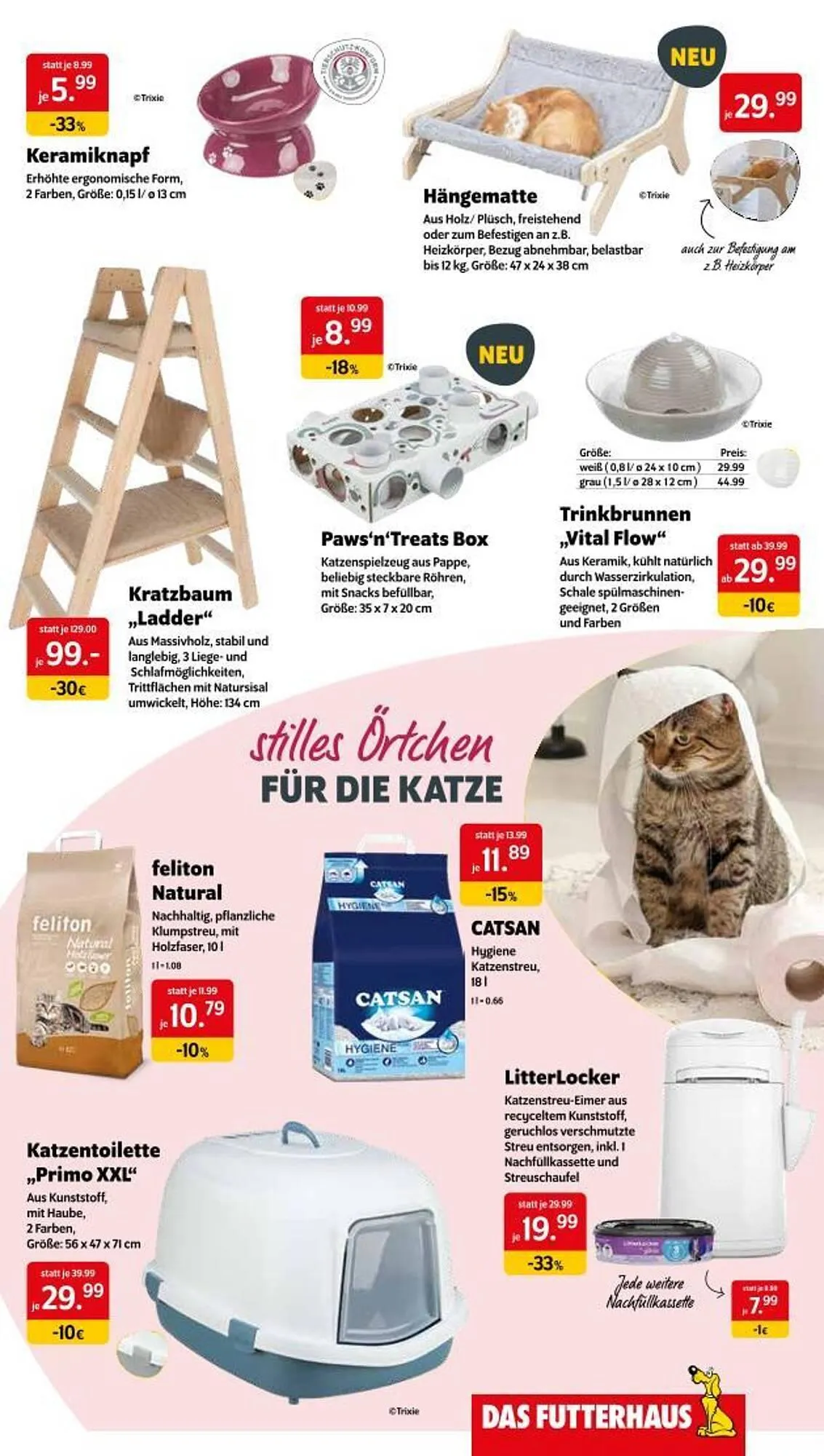 Das Futterhaus Flugblatt von 28. November bis 5. Dezember 2024 - Flugblätt seite 7