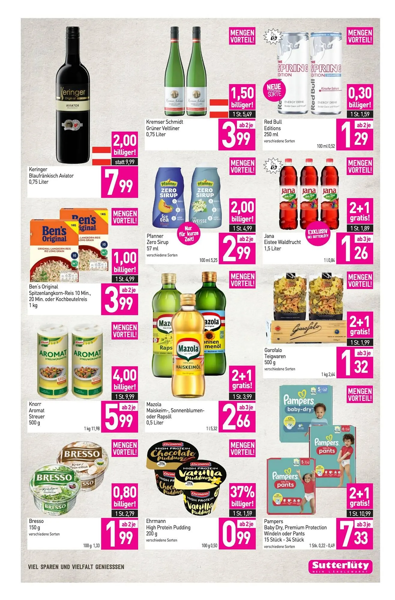 Sutterlüty Flugblatt von 19. Februar bis 25. Februar 2026 - Flugblätt seite  11