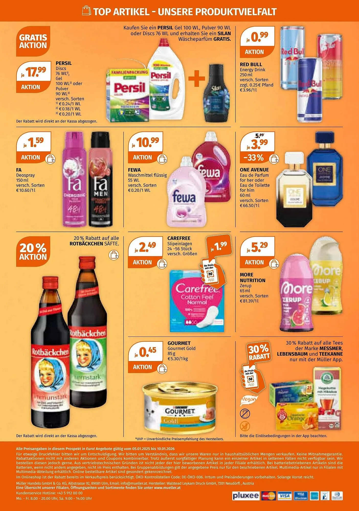 Müller Flugblatt von 5. Jänner bis 11. Jänner 2026 - Flugblätt seite  27
