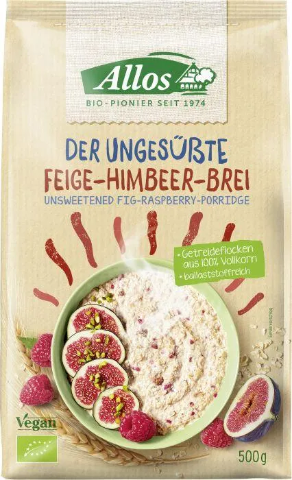 Allos Der Ungesüsste Feige Himbeer Brei 500g