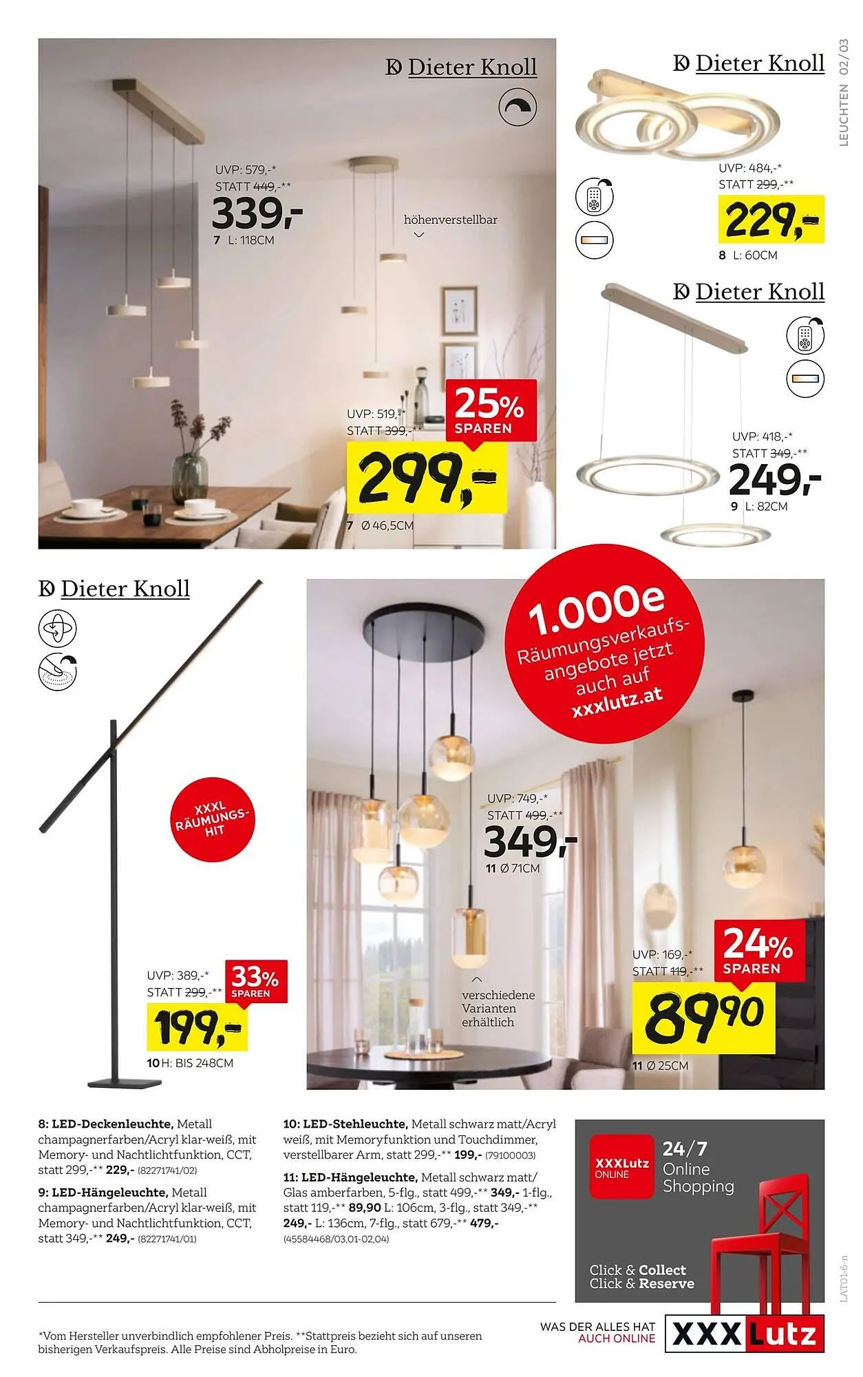 XXXLutz Prospekt von 22. Dezember bis 14. Jänner 2026 - Flugblätt seite  3