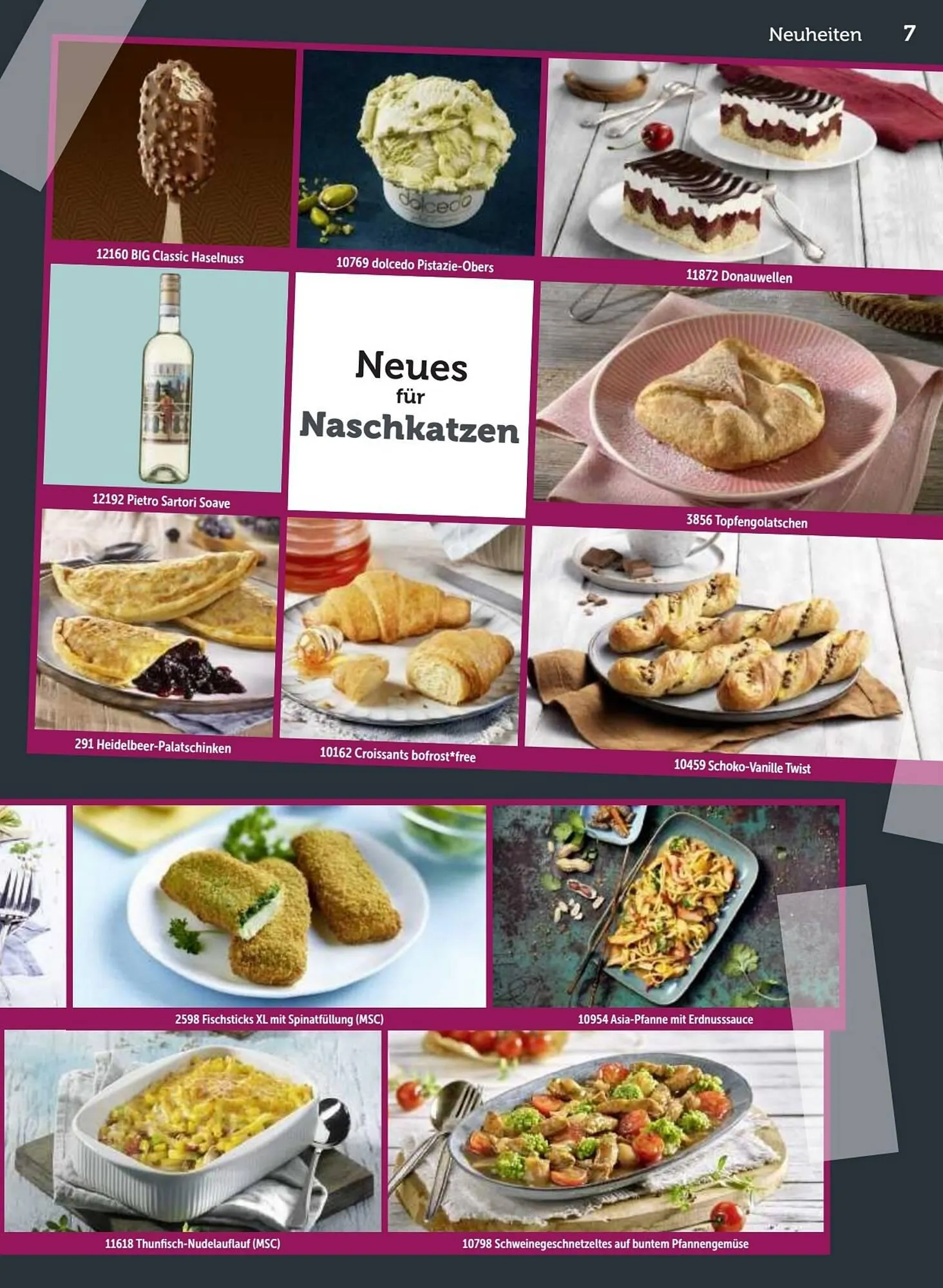 Bofrost Flugblatt von 25. September bis 29. Februar 2024 - Flugblätt seite  7