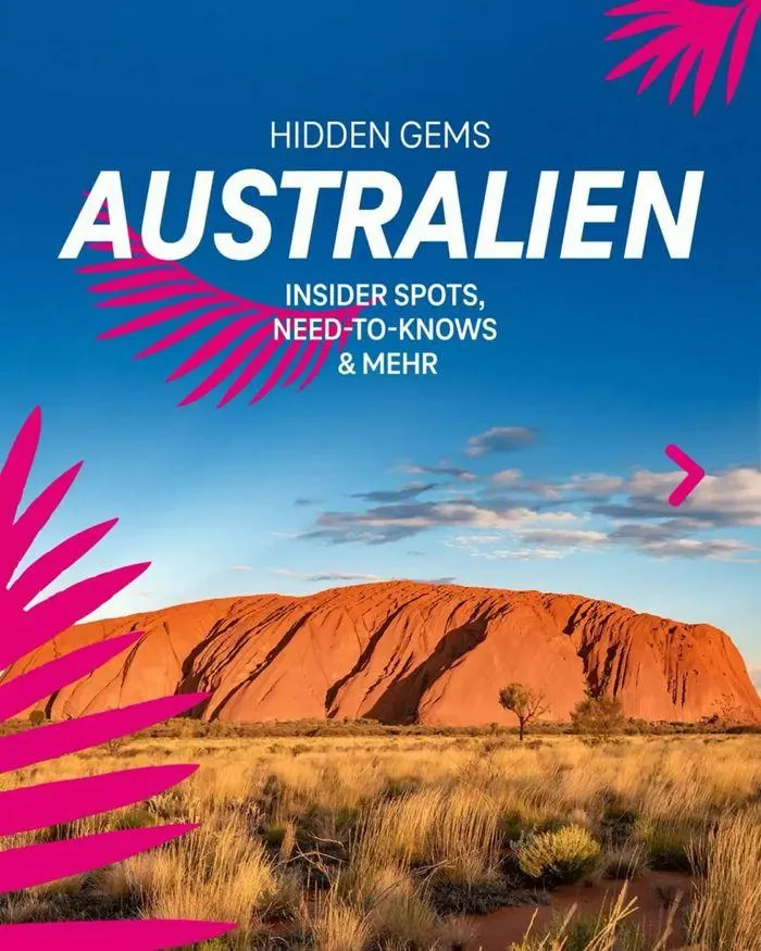 Hidden Gems Australien von 30. Juli bis 5. August 2024 - Flugblätt seite 1