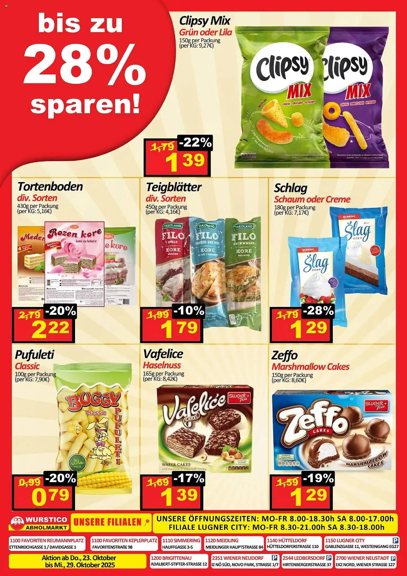 Wurstico Flugblatt von 23. Oktober bis 29. Oktober 2025 - Flugblätt seite  4