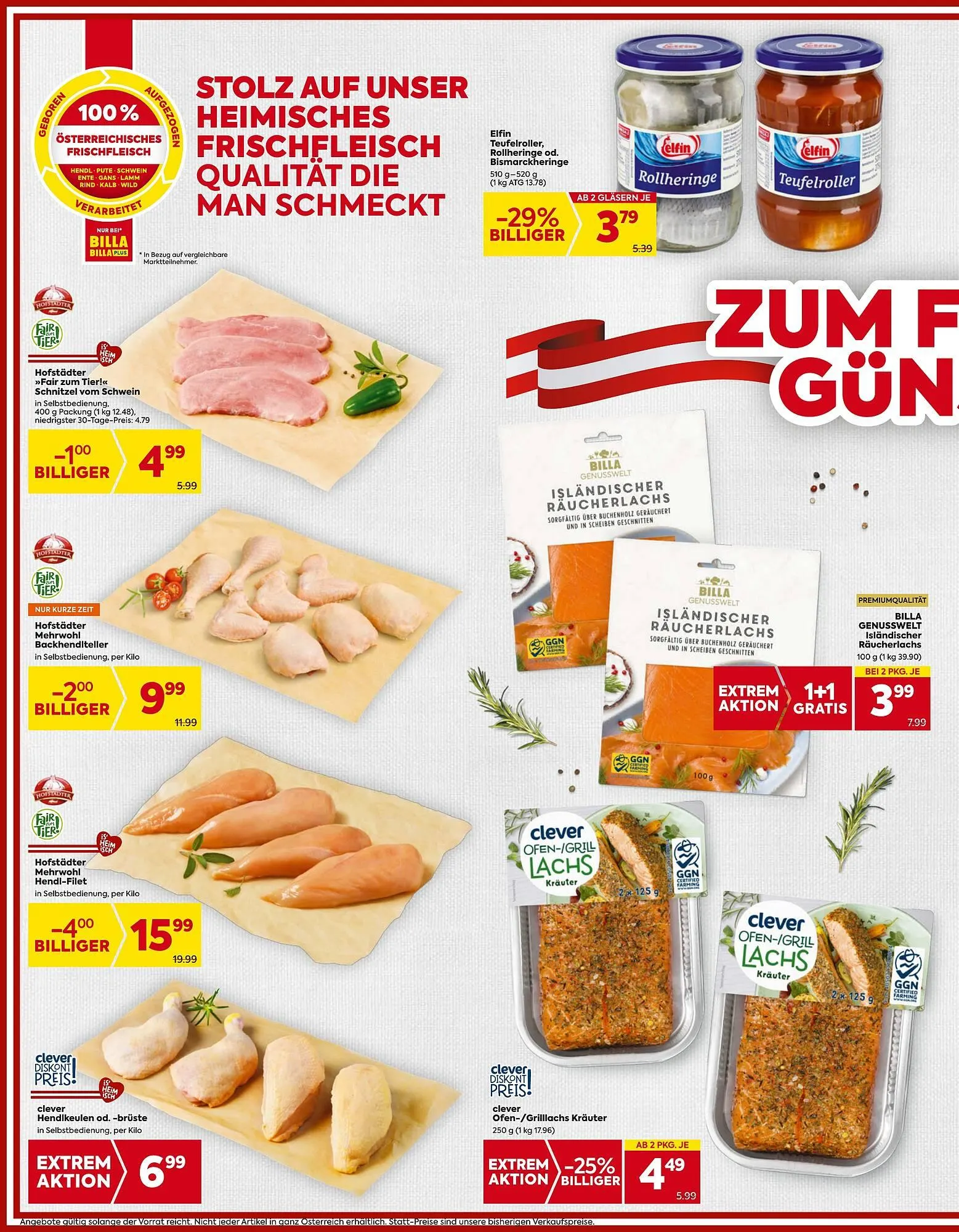 Billa Corso Flugblatt von 23. Oktober bis 29. Oktober 2025 - Flugblätt seite  4