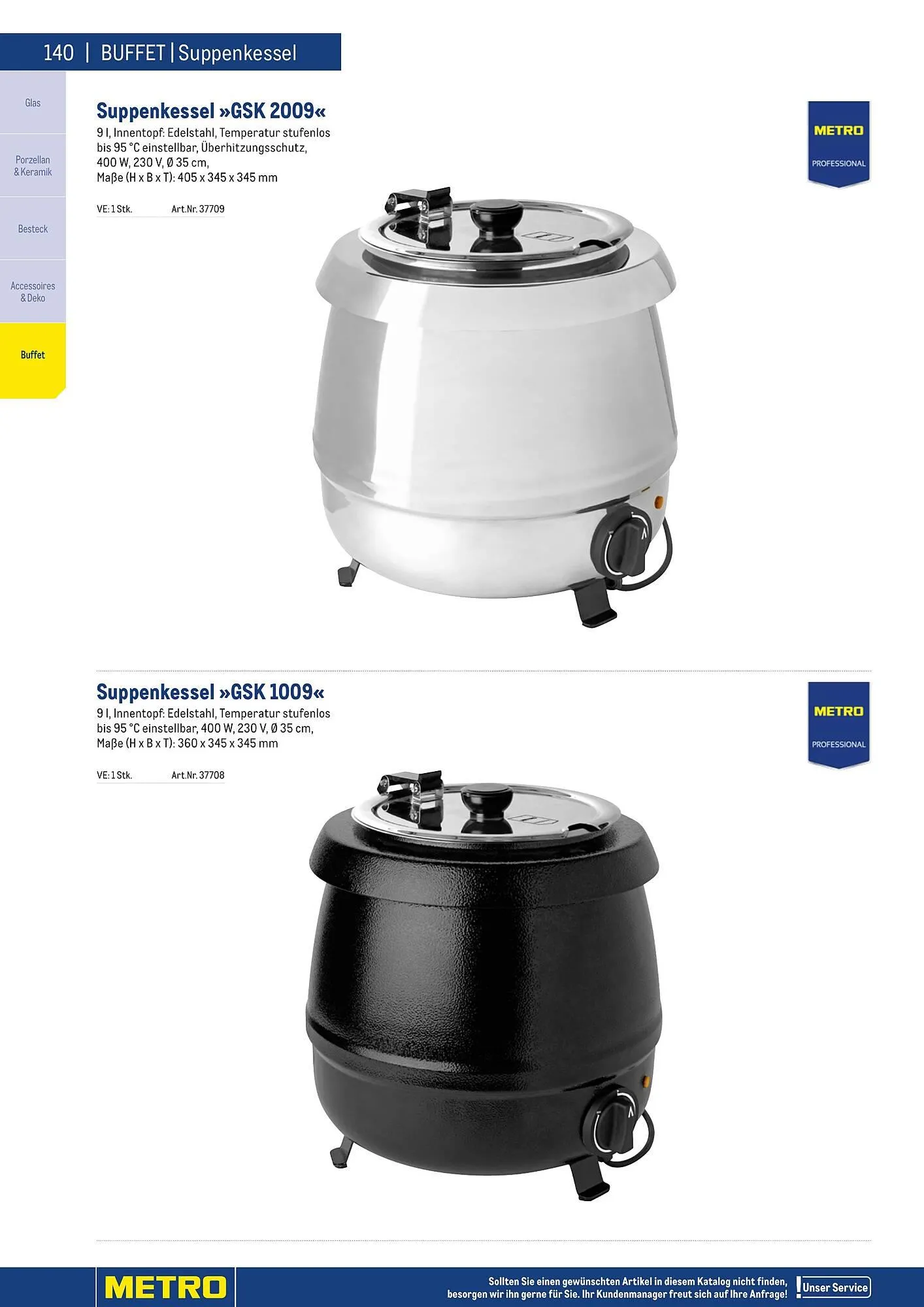 Metro Flugblatt von 25. März bis 31. Dezember 2026 - Flugblätt seite  140