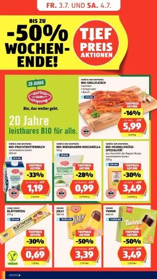 Hofer Flugblatt von 3. Juli bis 9. Juli 2026 - Flugblätt seite 10