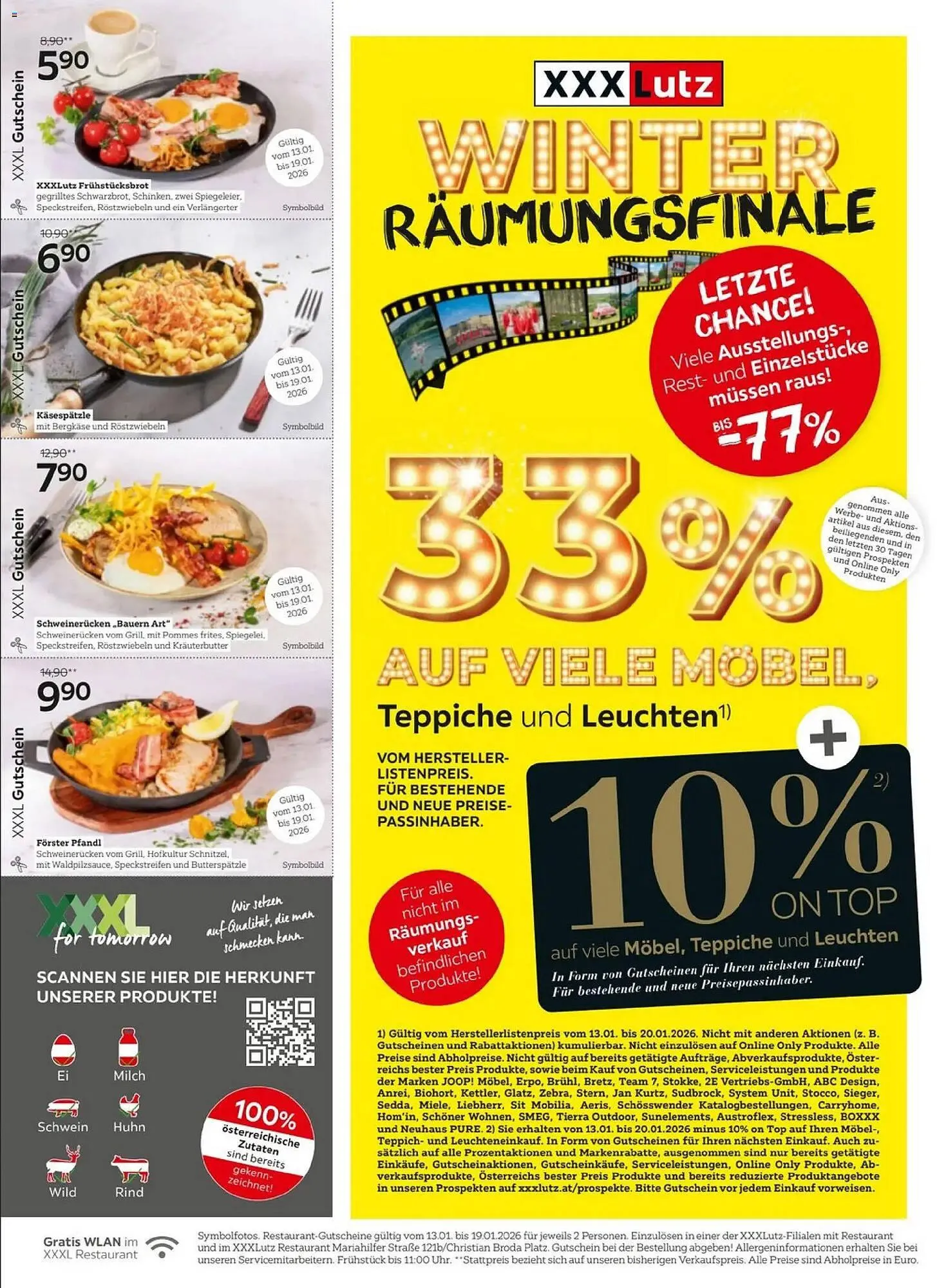 XXXLutz Prospekt von 13. Jänner bis 20. Jänner 2026 - Flugblätt seite  2