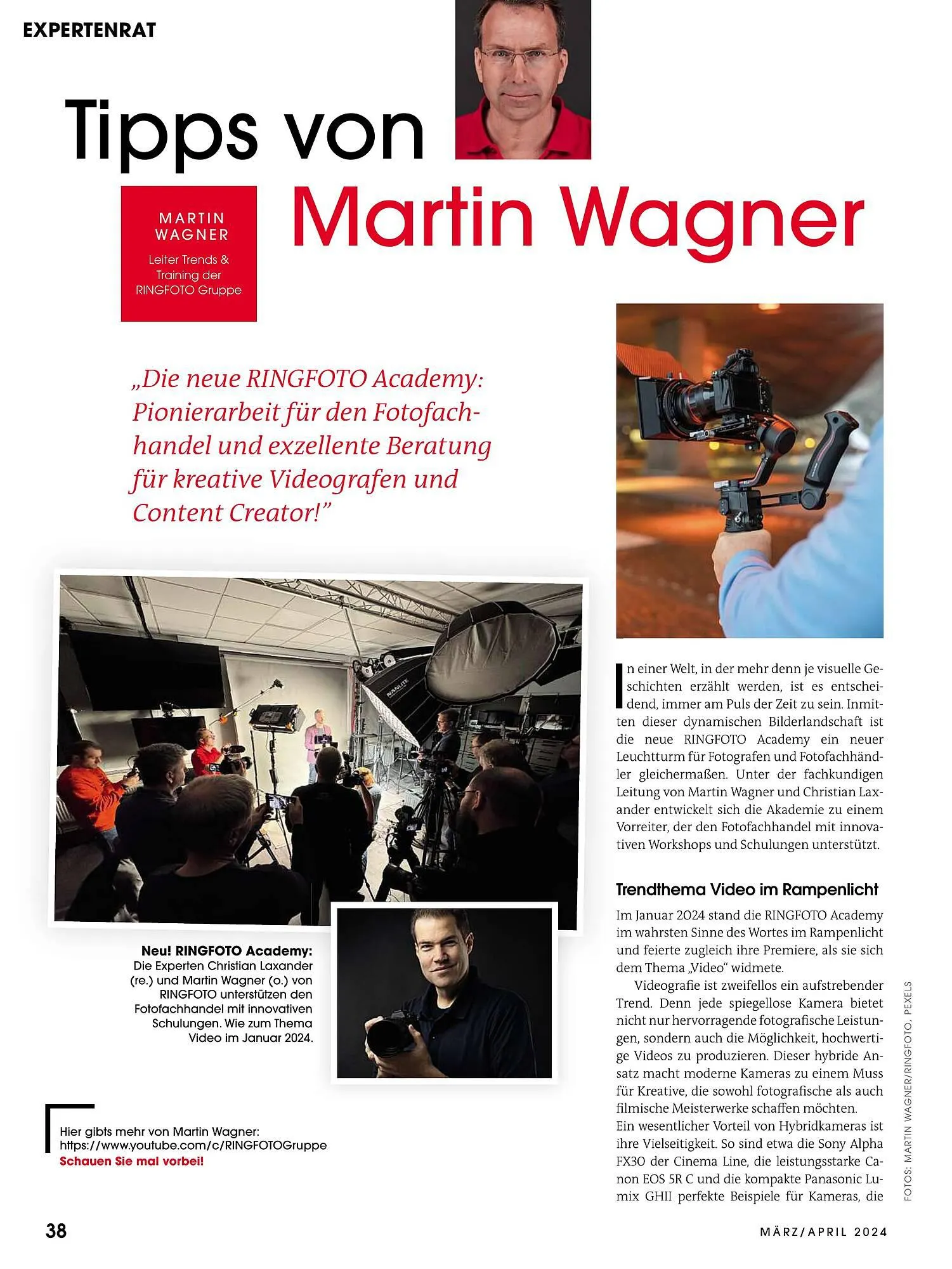 RINGFOTO Flugblatt von 1. März bis 30. April 2024 - Flugblätt seite 38