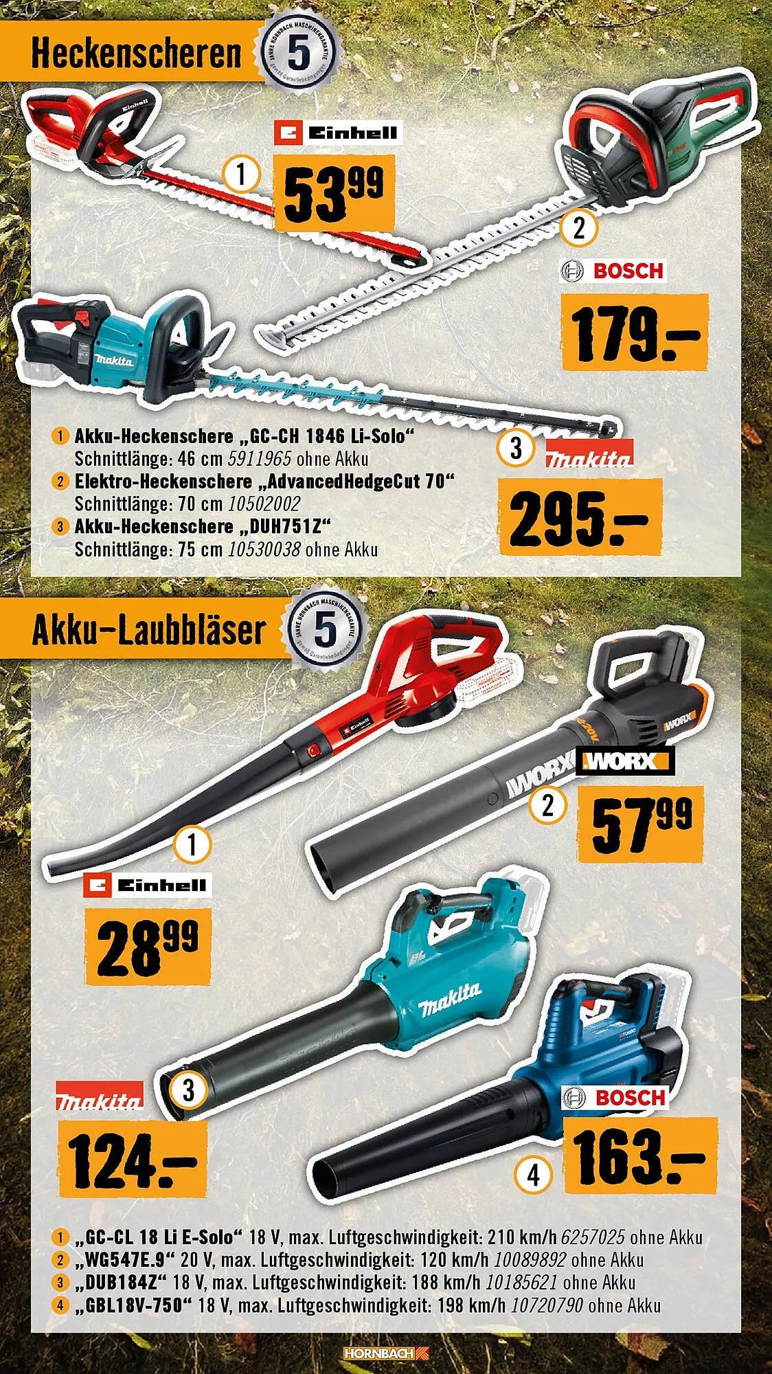 Hornbach Flugblatt von 1. Oktober bis 29. Oktober 2025 - Flugblätt seite  6