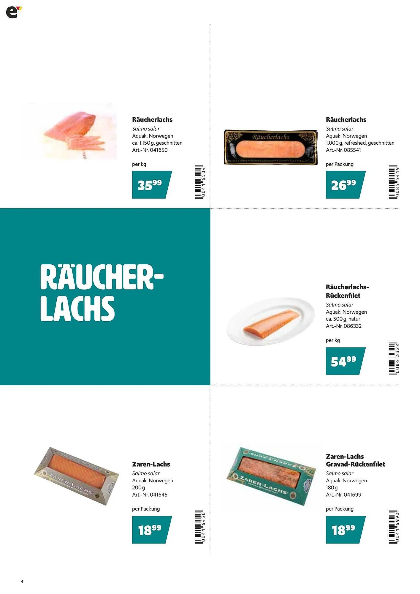 Eurogast Grissemann Flugblatt von 16. Jänner bis 8. Februar 2026 - Flugblätt seite  4