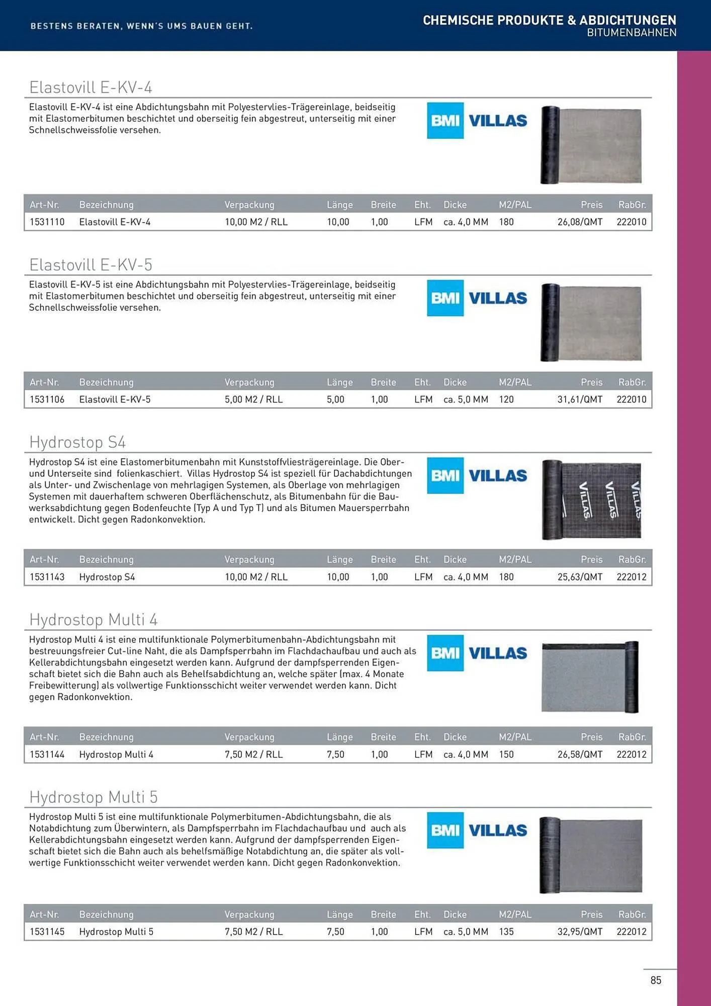 Würth Flugblatt von 22. Februar bis 31. Dezember 2024 - Flugblätt seite 85