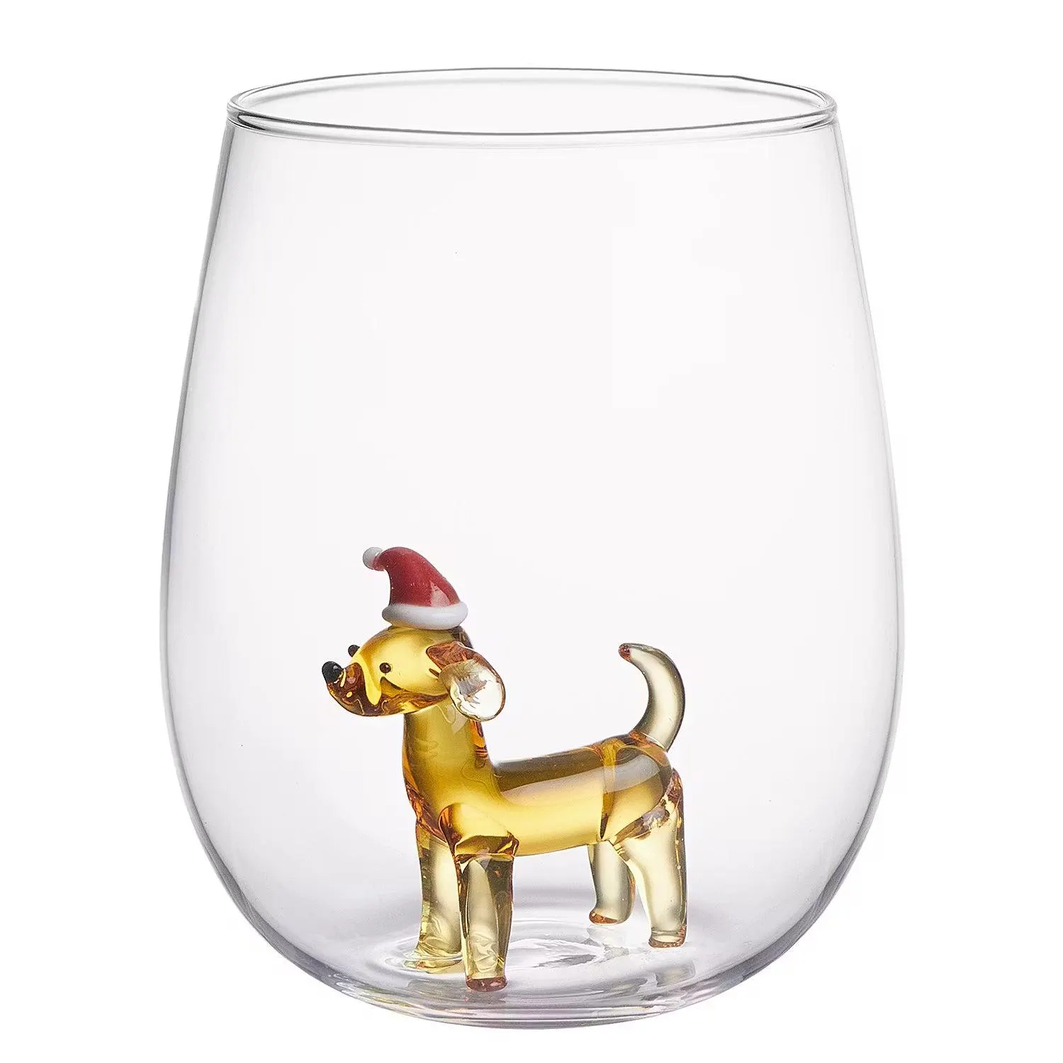 MERRY & JOY Trinkglas Dackel