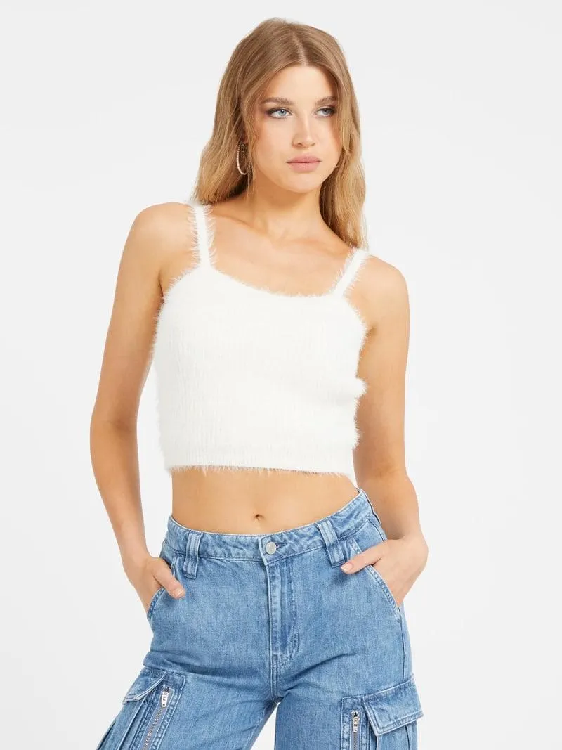 Flauschiger strick-top