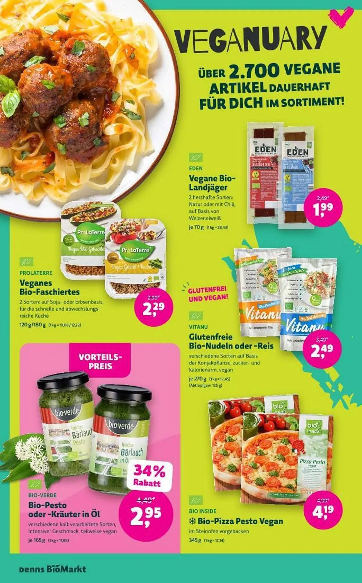 Denn's Biomarkt Flugblatt von 2. Jänner bis 13. Jänner 2026 - Flugblätt seite  6
