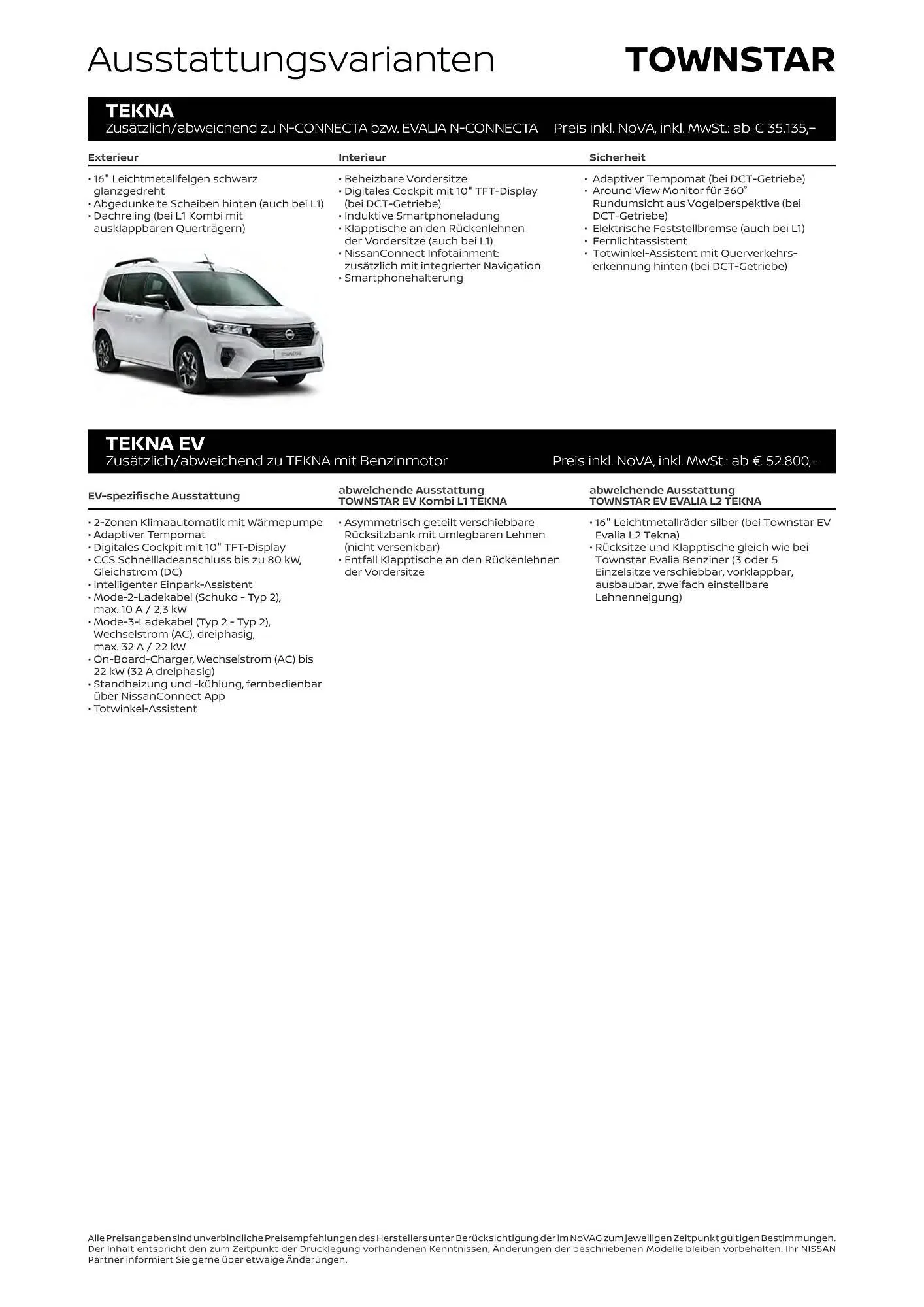 Nissan Flugblatt von 1. Dezember bis 6. Juli 2026 - Flugblätt seite  3