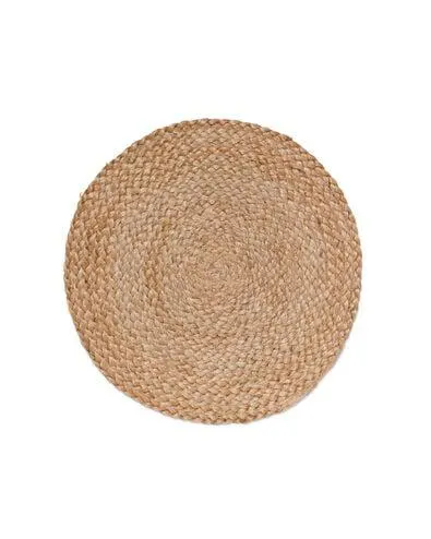 gevlochten placemat jute - Ø 34 cm
