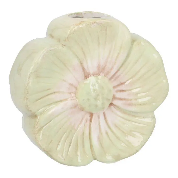 Vase Blume, grün, 11 cm