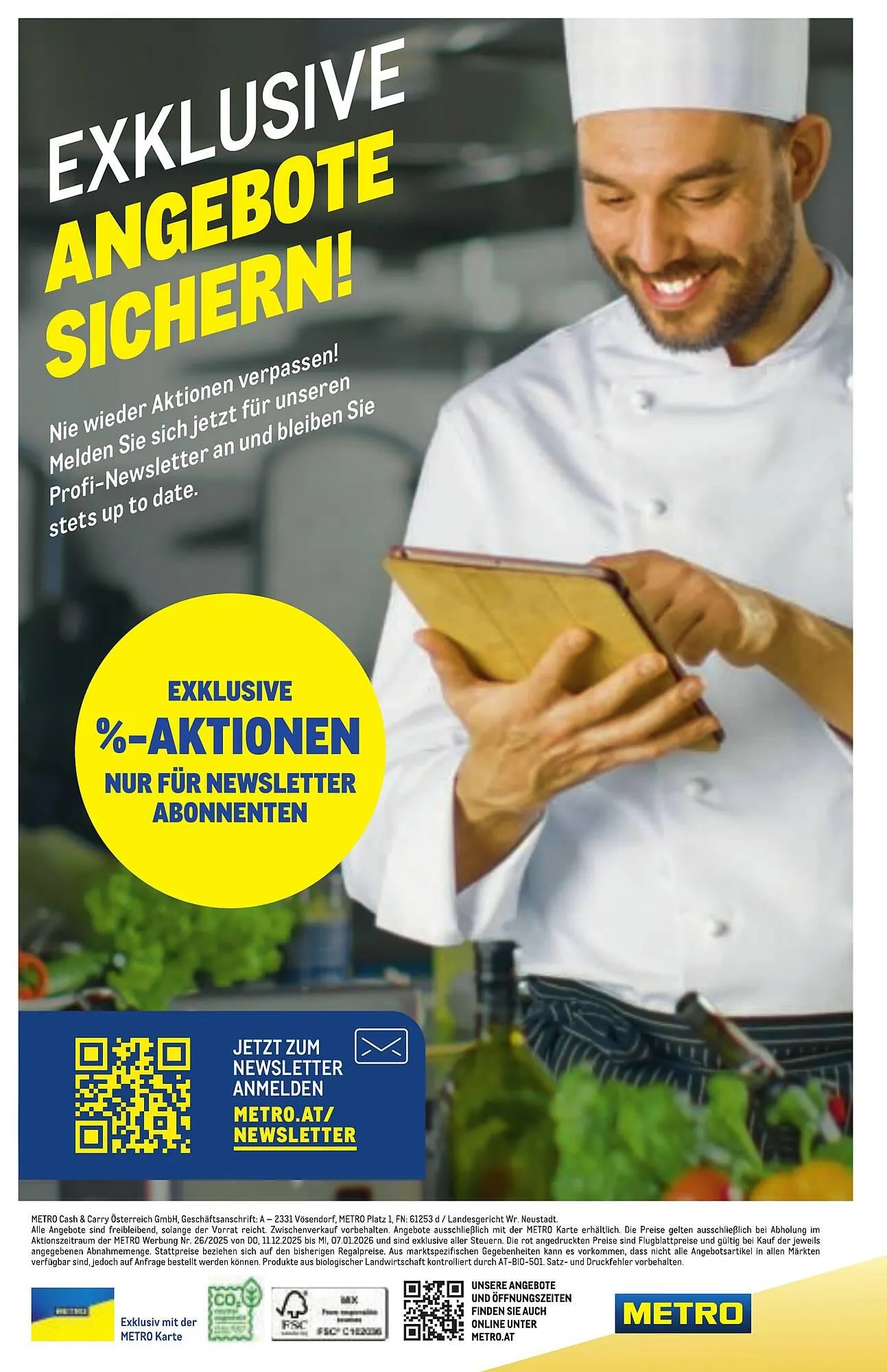 Metro Flugblatt von 11. Dezember bis 7. Jänner 2026 - Flugblätt seite 36