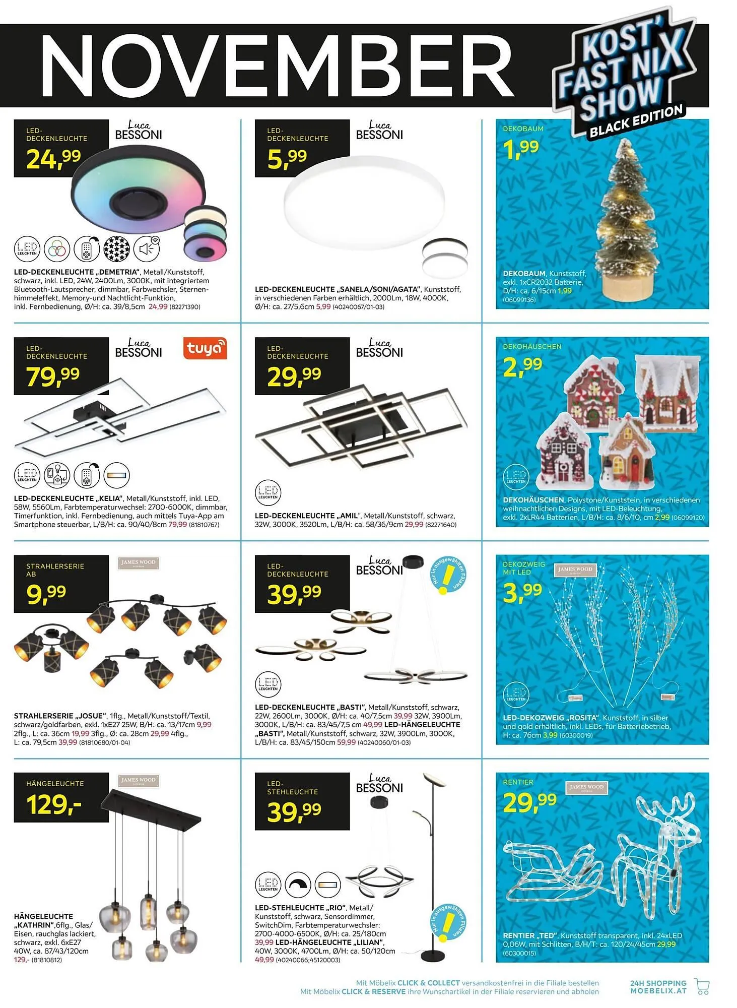 Möbelix Flugblatt von 25. November bis 4. Dezember 2024 - Flugblätt seite  7