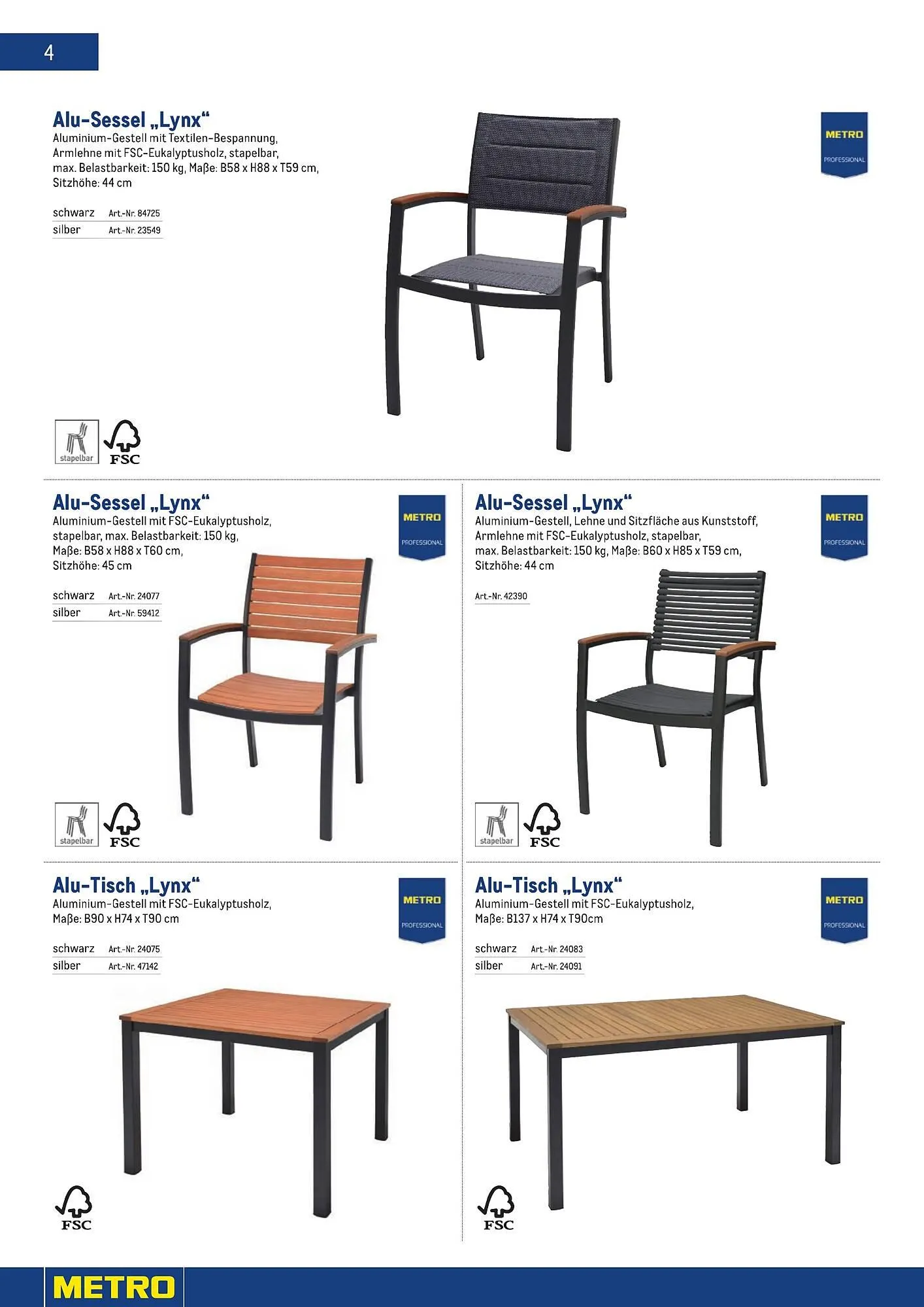Metro Flugblatt von 25. März bis 31. Dezember 2026 - Flugblätt seite  4