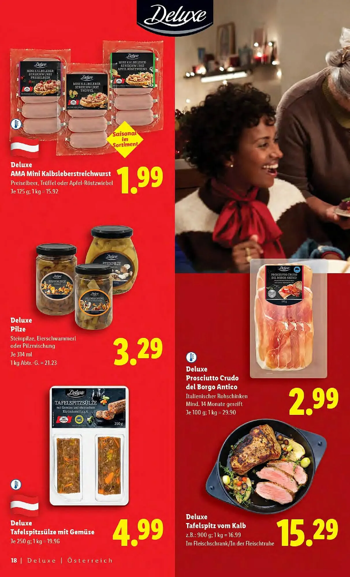 Lidl Flugblatt von 1. November bis 25. Dezember 2025 - Flugblätt seite 18