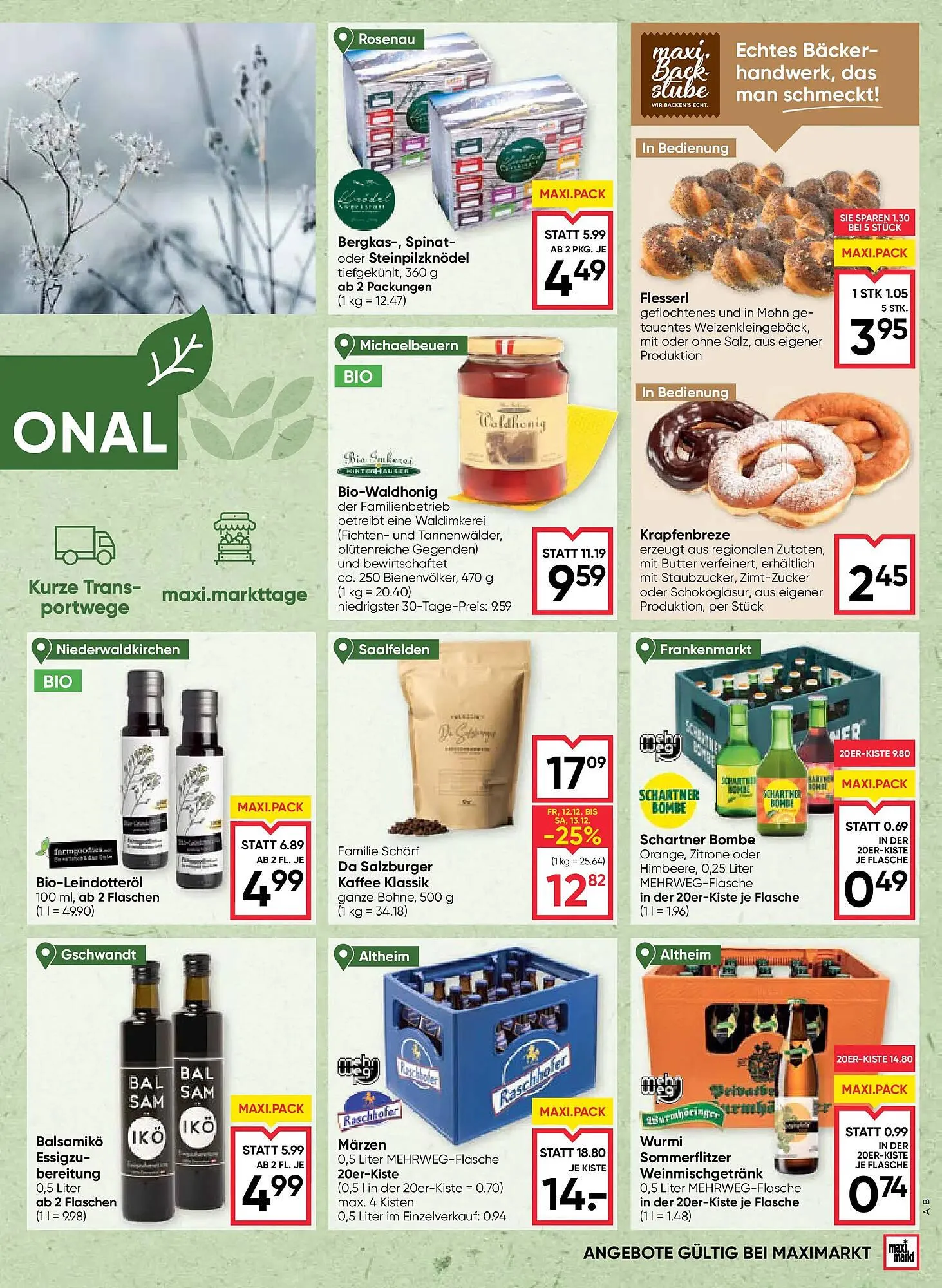 Maximarkt Flugblatt von 10. Dezember bis 17. Dezember 2025 - Flugblätt seite  5