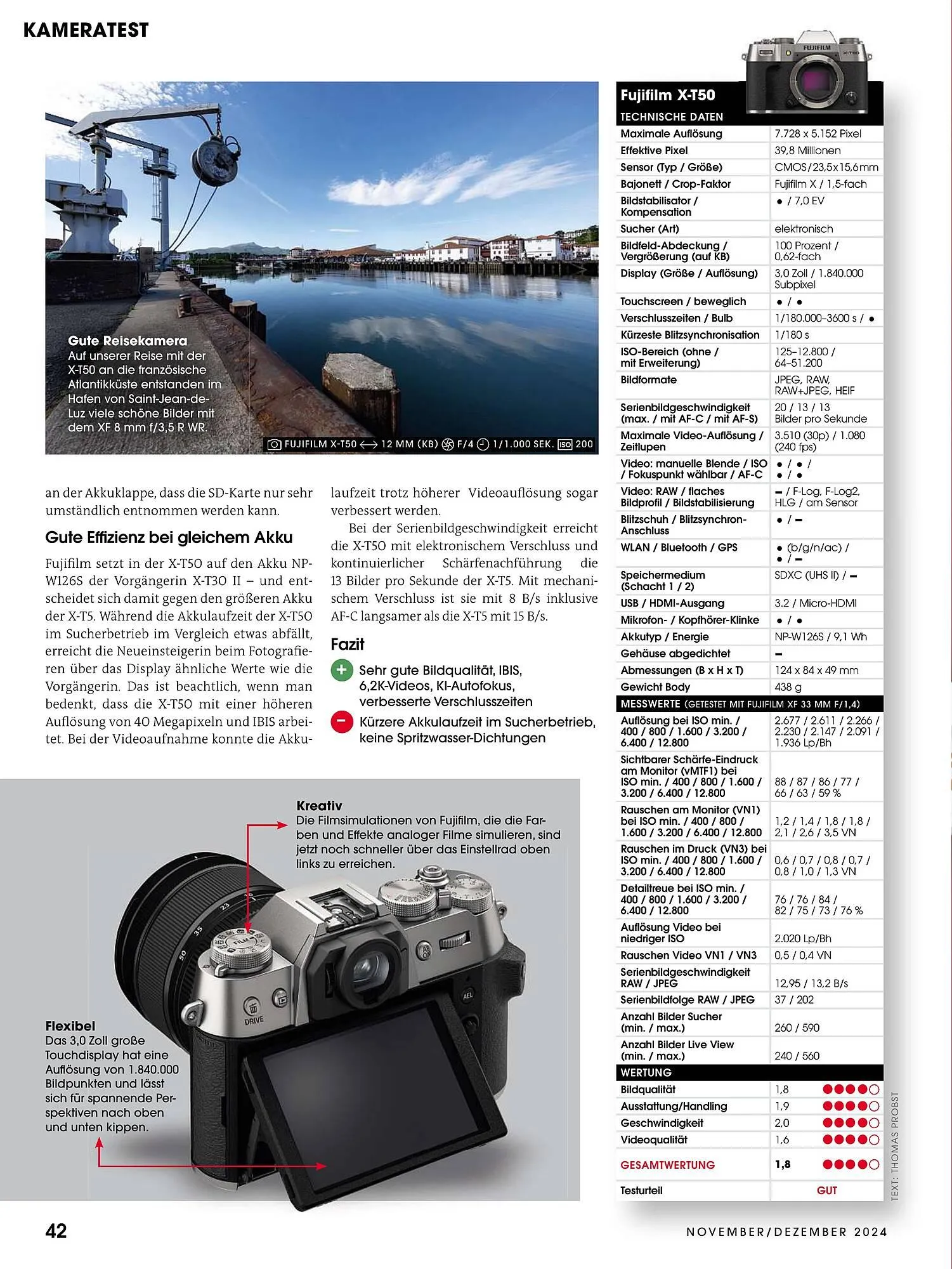 RINGFOTO Flugblatt von 1. November bis 31. Dezember 2024 - Flugblätt seite  42