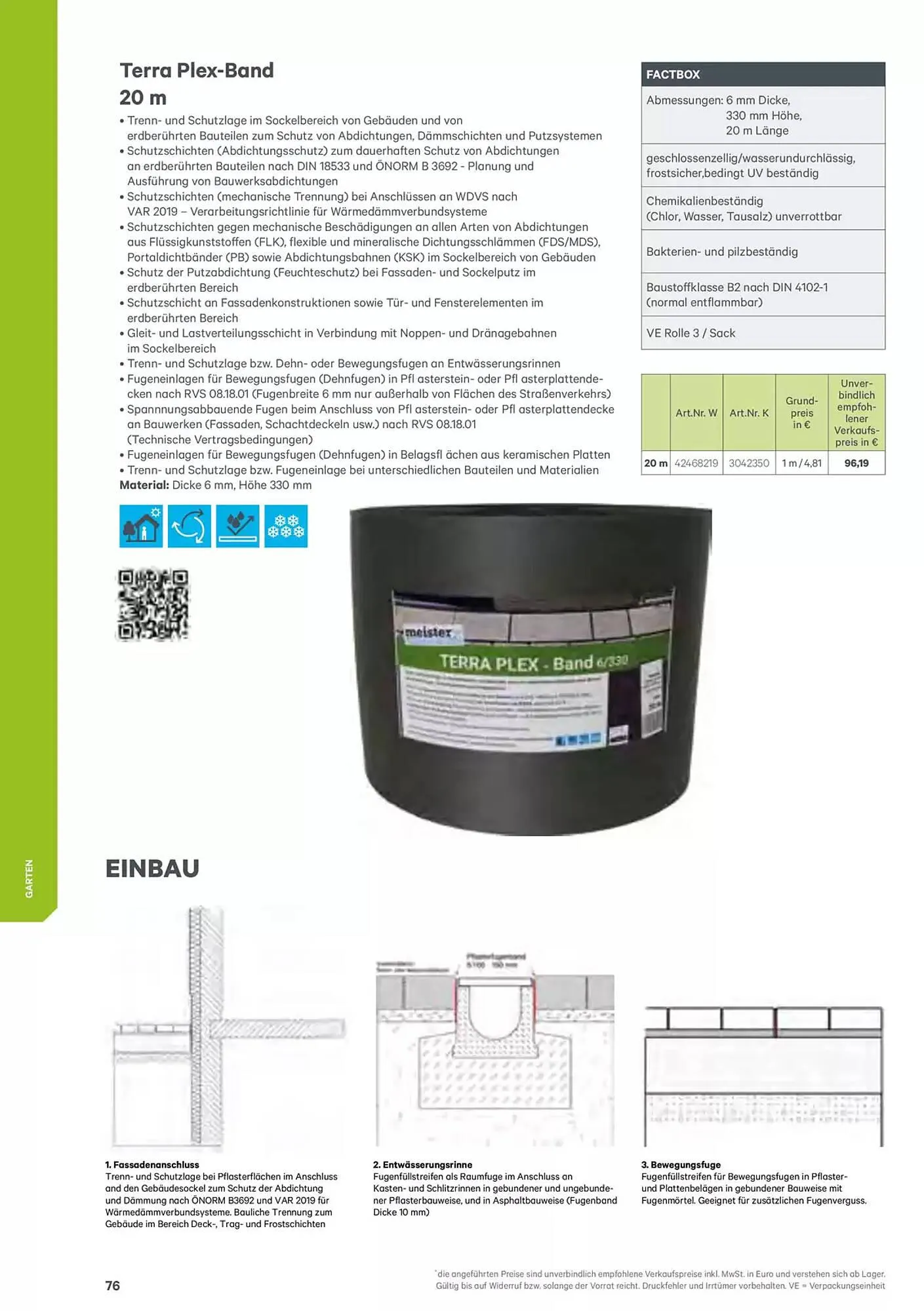 Lagerhaus Graz Land Flugblatt von 9. Jänner bis 31. Dezember 2025 - Flugblätt seite  76