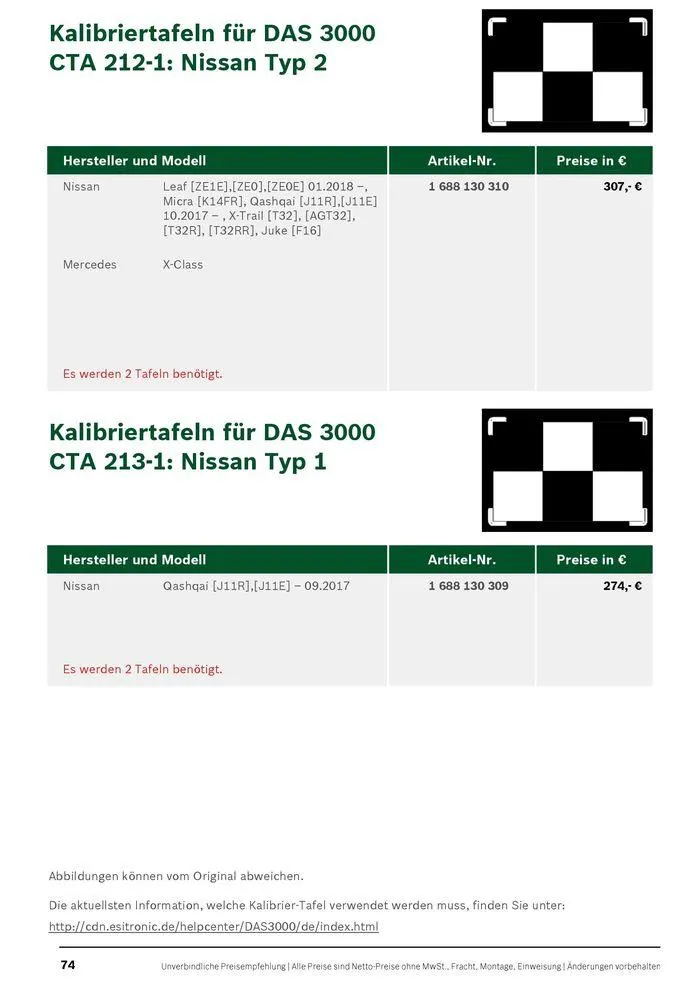 Werkstattausrüstung von Bosch von 21. Mai bis 31. Dezember 2024 - Flugblätt seite  74