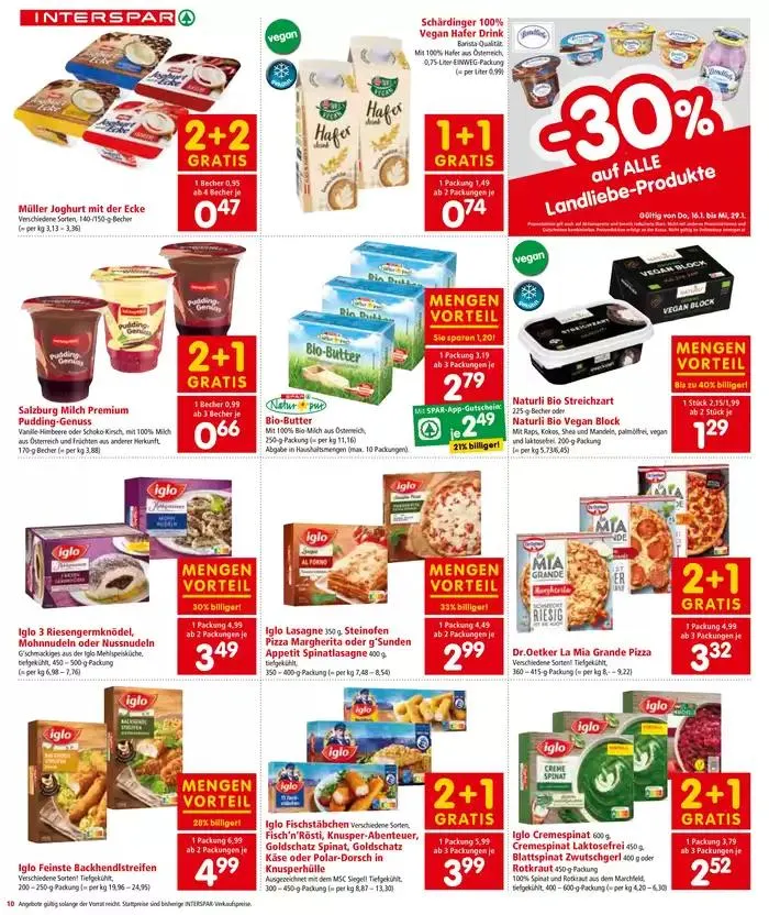 Aktuelle Deals und Angebote von 23. Jänner bis 6. Februar 2025 - Flugblätt seite 10