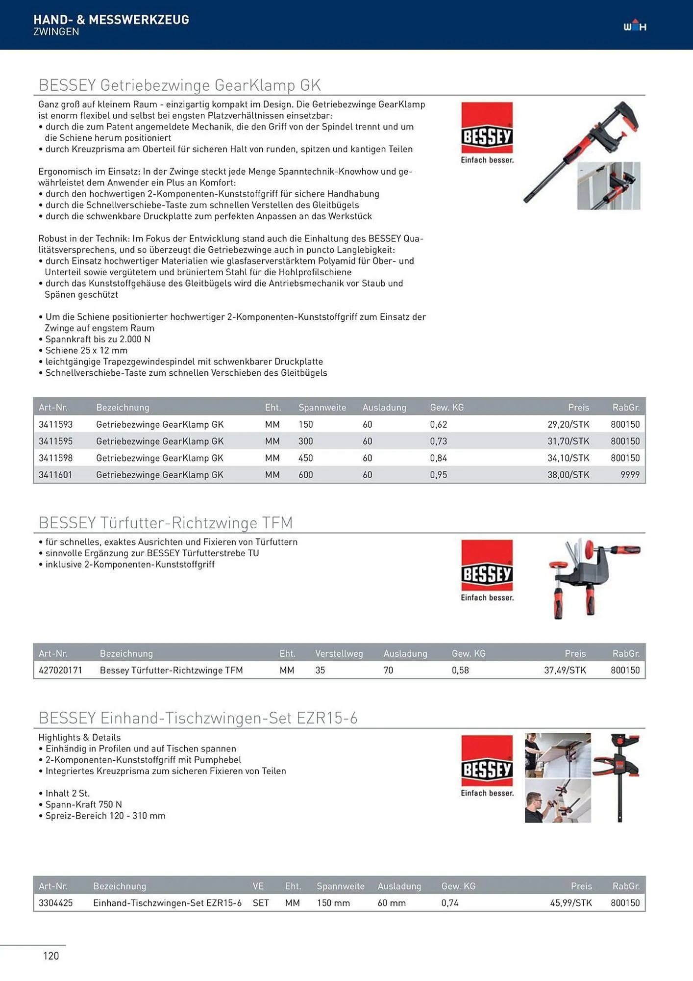 Würth Flugblatt von 22. Februar bis 31. Dezember 2024 - Flugblätt seite  120