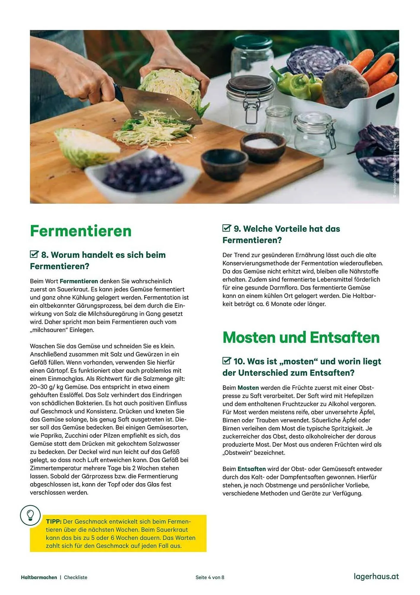 Salzburger Lagerhaus Flugblatt von 9. Oktober bis 5. November 2025 - Flugblätt seite  4