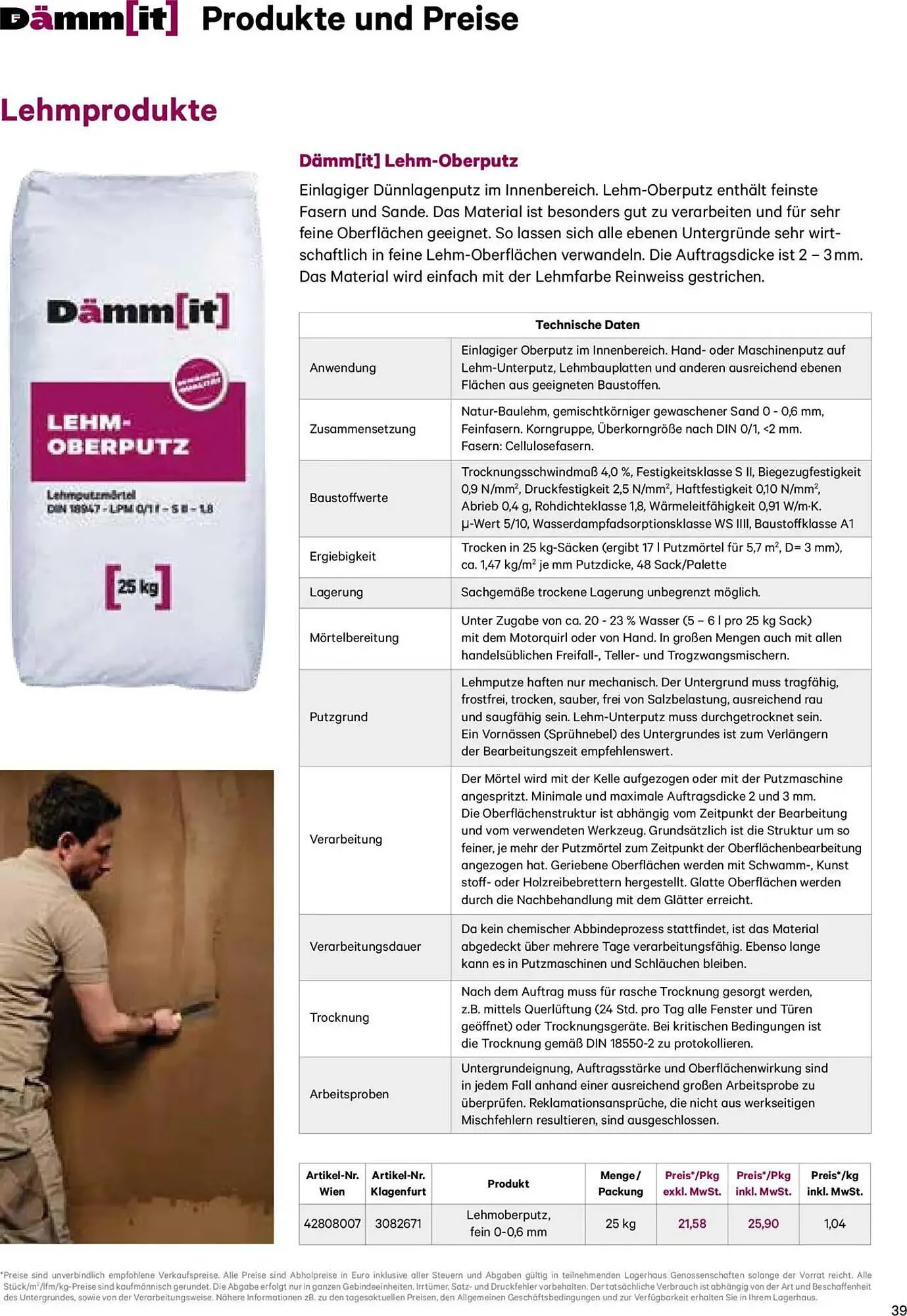 Lagerhaus Flugblatt von 8. Jänner bis 31. Dezember 2025 - Flugblätt seite  39