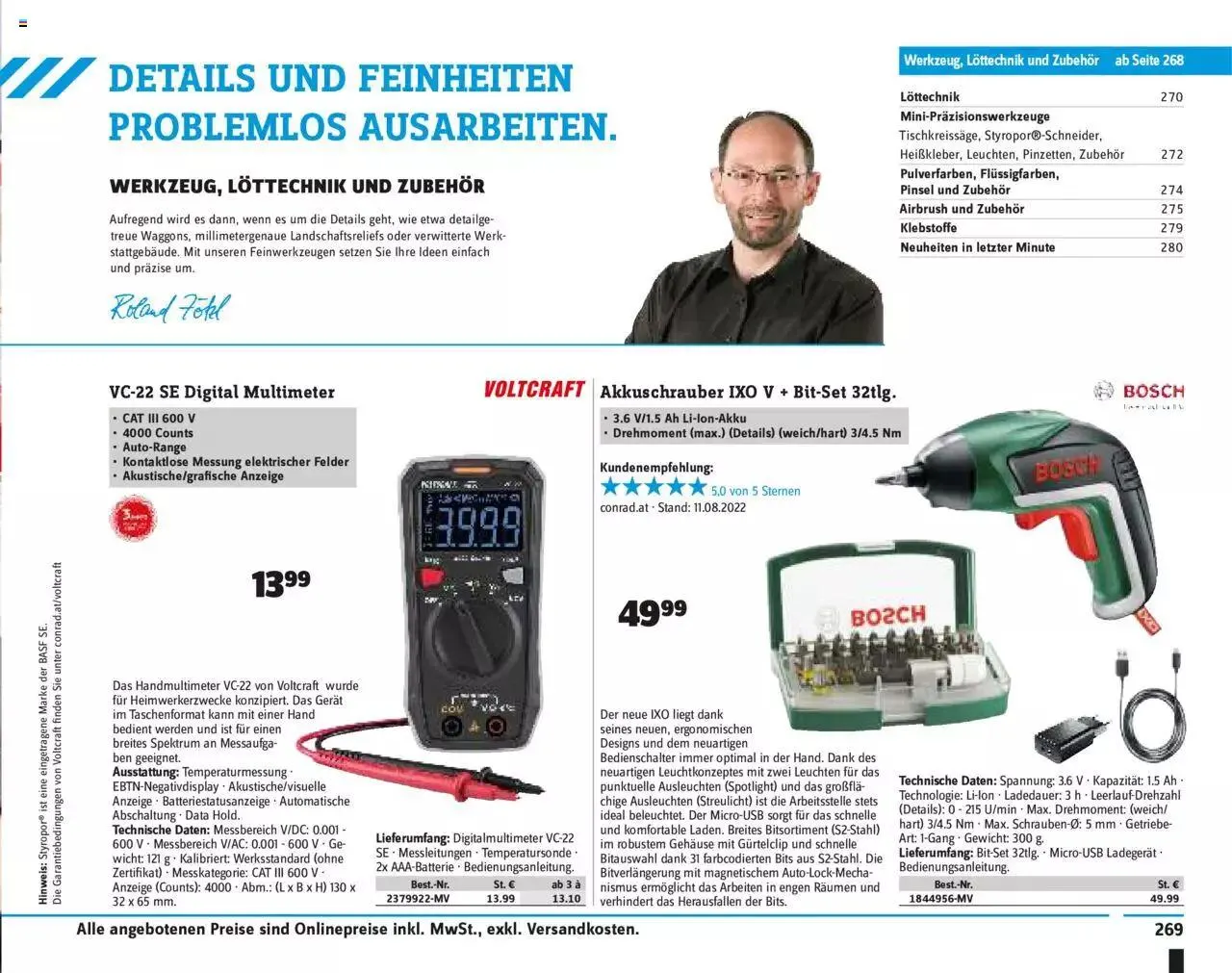 Conrad Angebote von 13. September bis 31. Dezember 2023 - Flugblätt seite  273