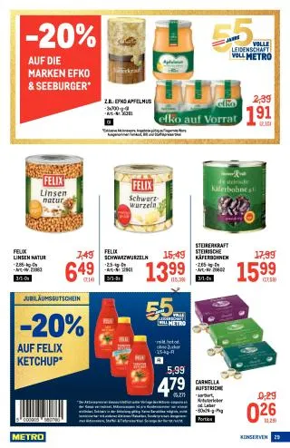 METRO Flugblatt Food - Metro Profi von 17. September bis 30. September 2026 - Flugblätt seite  29