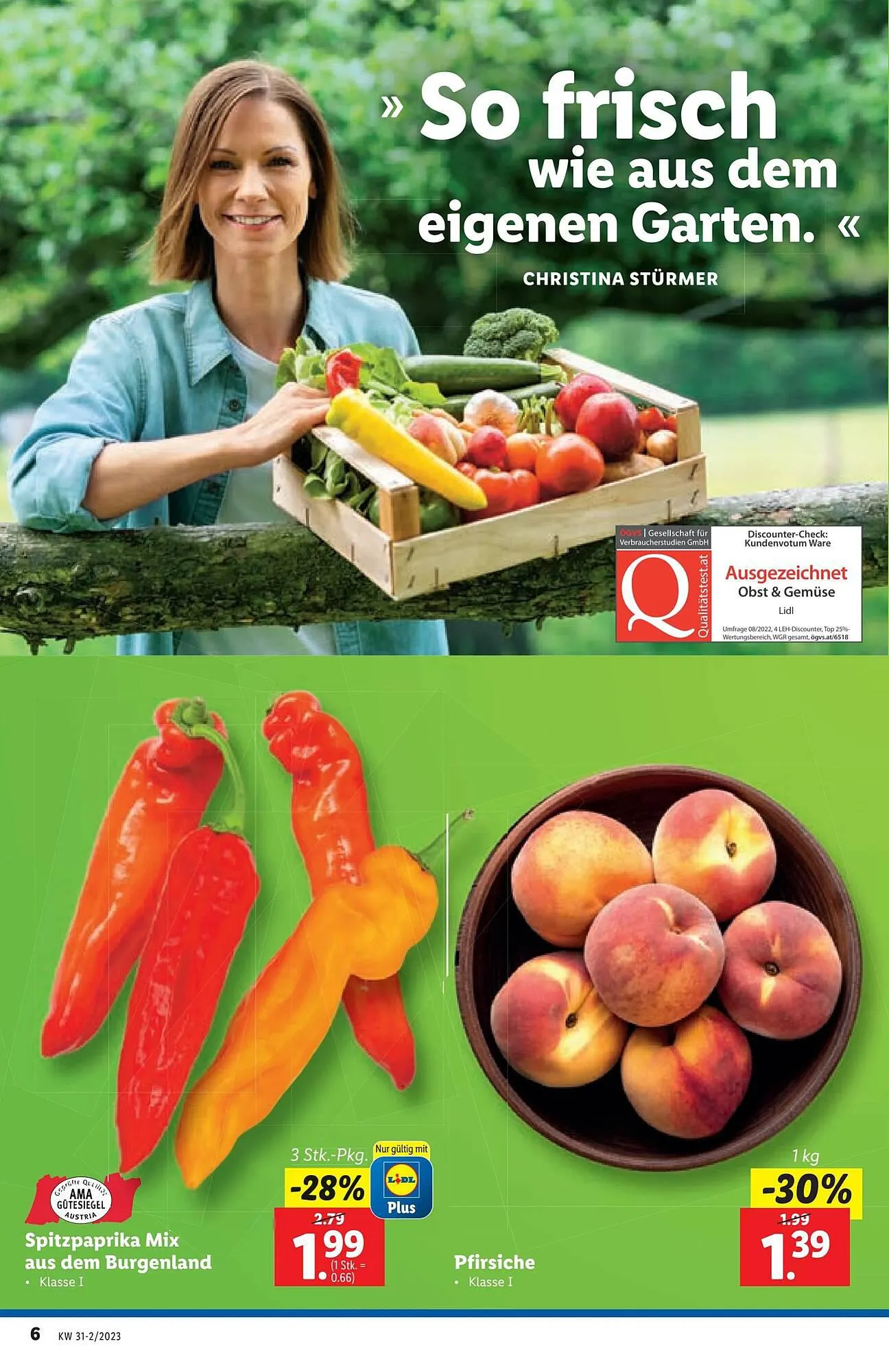 Lidl Flugblatt von 2. August bis 9. August 2023 - Flugblätt seite 6