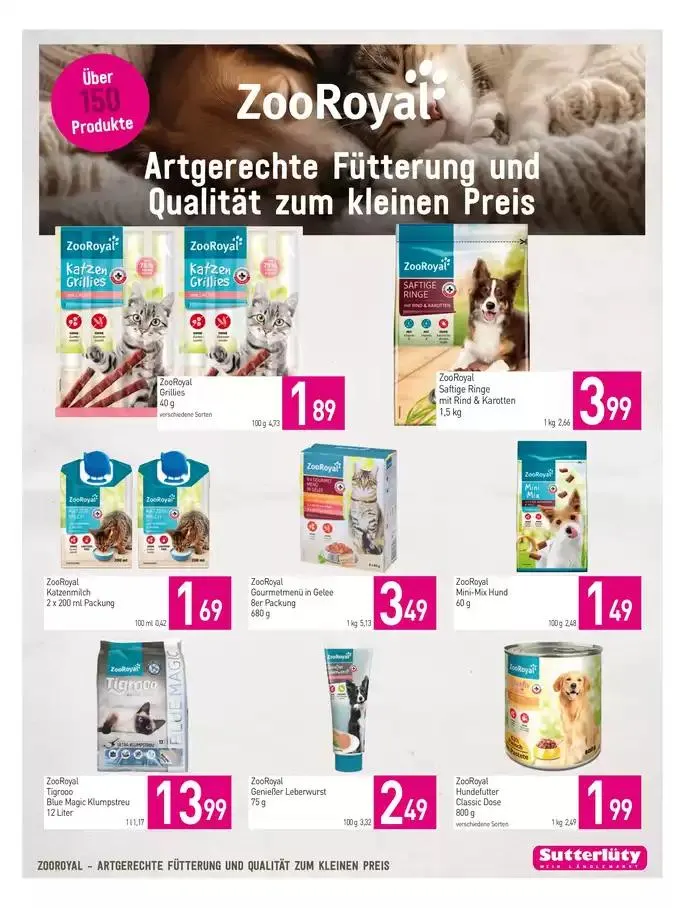 Sutterlüty flugblatt von 30. Jänner bis 5. Februar 2025 - Flugblätt seite  19