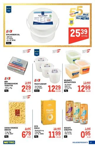 METRO Flugblatt Food - Metro Profi von 17. September bis 30. September 2026 - Flugblätt seite  17