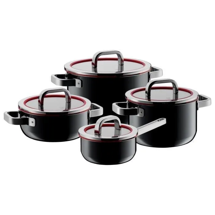 Fusiontec Functional Topf-Set, 4-teilig Black