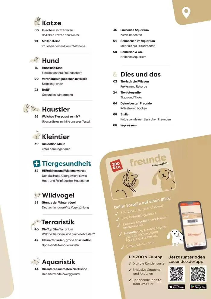 Angebote ZOO & Co von 29. November bis 13. Dezember 2024 - Flugblätt seite 5