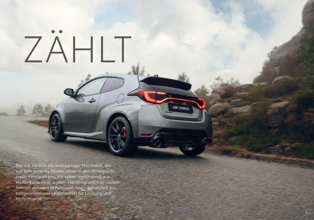 Toyota GR Yaris von 29. August bis 29. August 2025 - Flugblätt seite 5