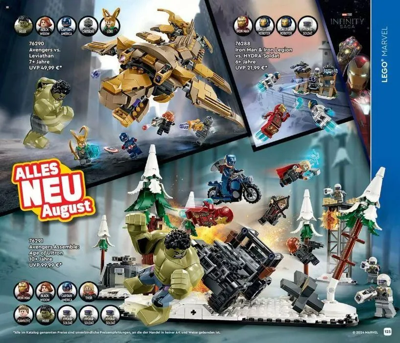 Lego Juni-Dezember 2024 von 14. Juni bis 31. Dezember 2024 - Flugblätt seite 125