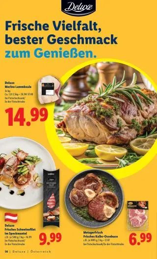 Lidl Flugblatt - Deluxe Ostern von 1. März bis 4. April 2026 - Flugblätt seite  56
