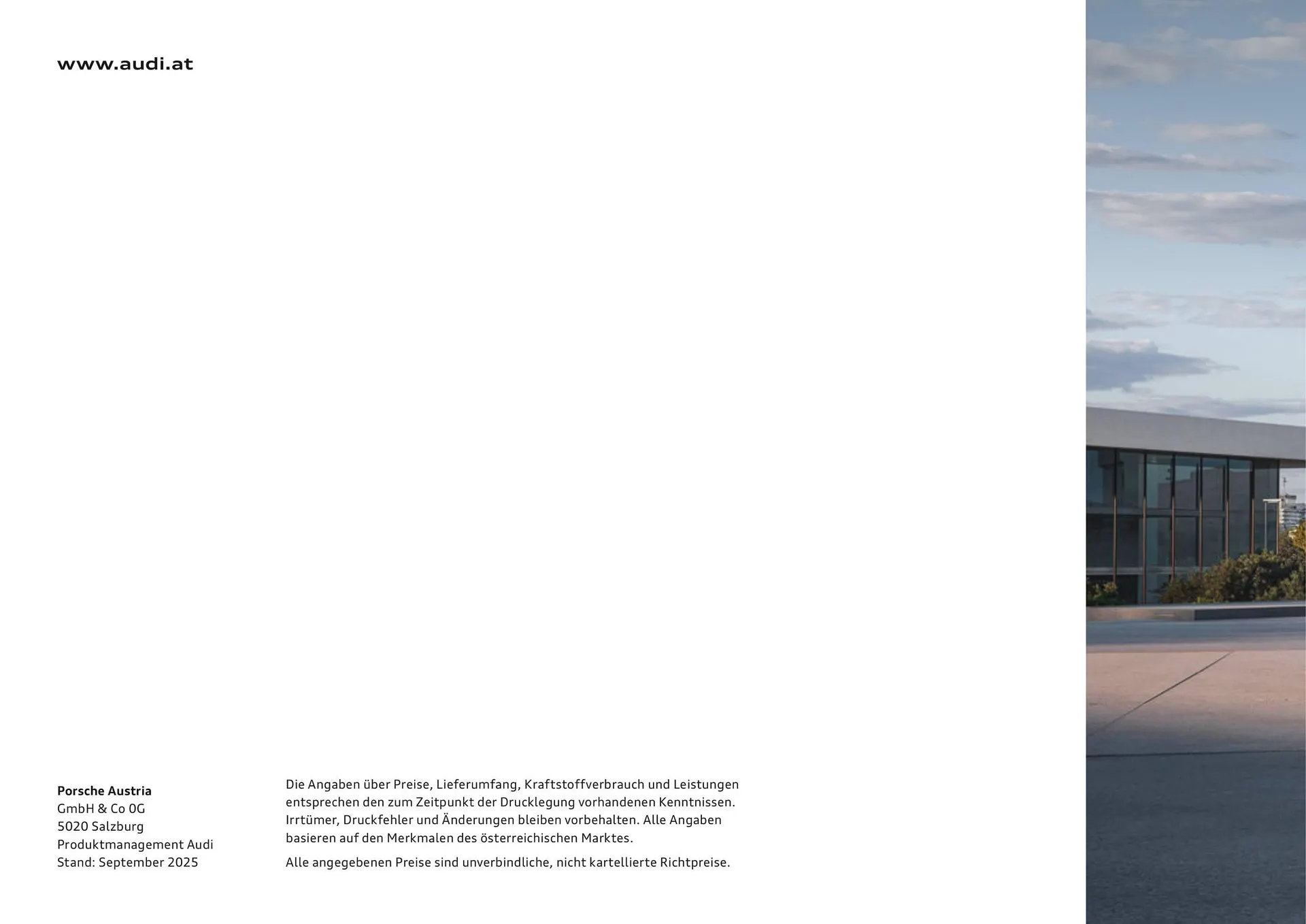 Audi Flugblatt von 20. November bis 22. Juli 2026 - Flugblätt seite 136