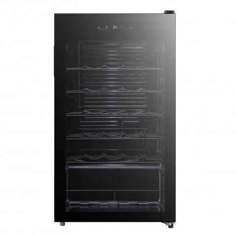 Silva W-KS 1-40 Weinkühlschrank 93 L, 34 Flaschen, schwarz