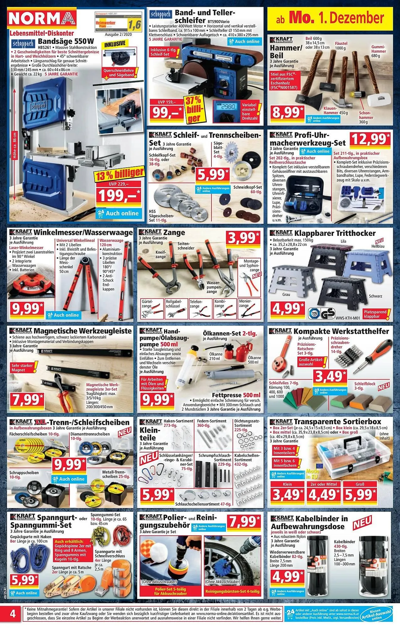 Norma Prospekt von 1. Dezember bis 7. Dezember 2025 - Flugblätt seite  4