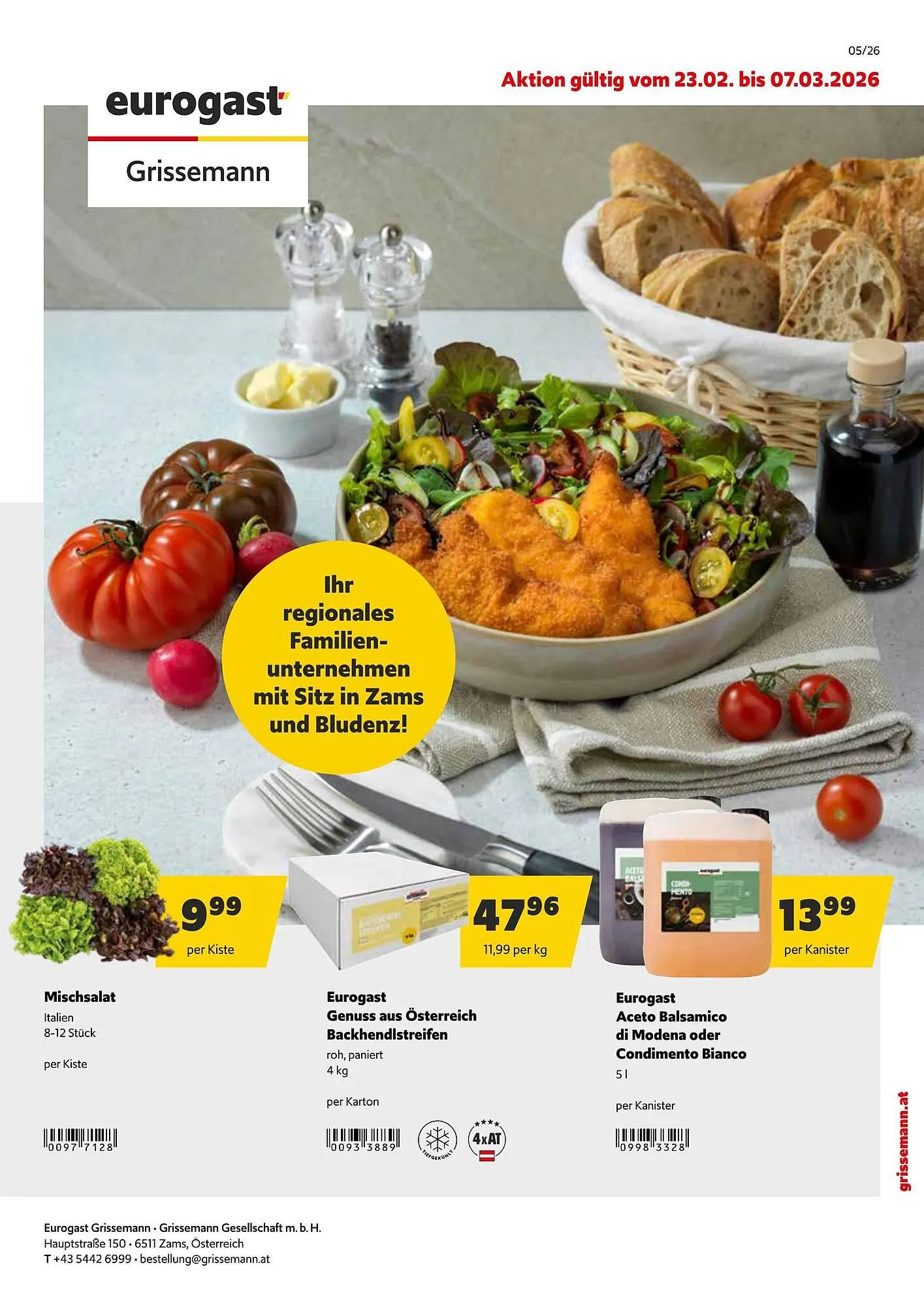 Eurogast Grissemann Flugblatt - 1